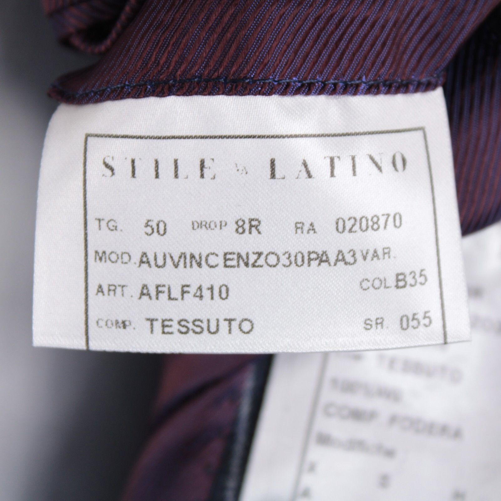 Other Stile Latino Suit Size US 40 Regular in Blue Size 40R - 9 Thumbnail