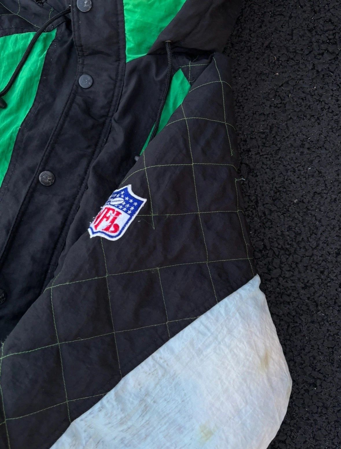 Starter Philadelphia Eagles 90s STARTER puffer jacket L kelly green Size US L / EU 52-54 / 3 - 6 Thumbnail