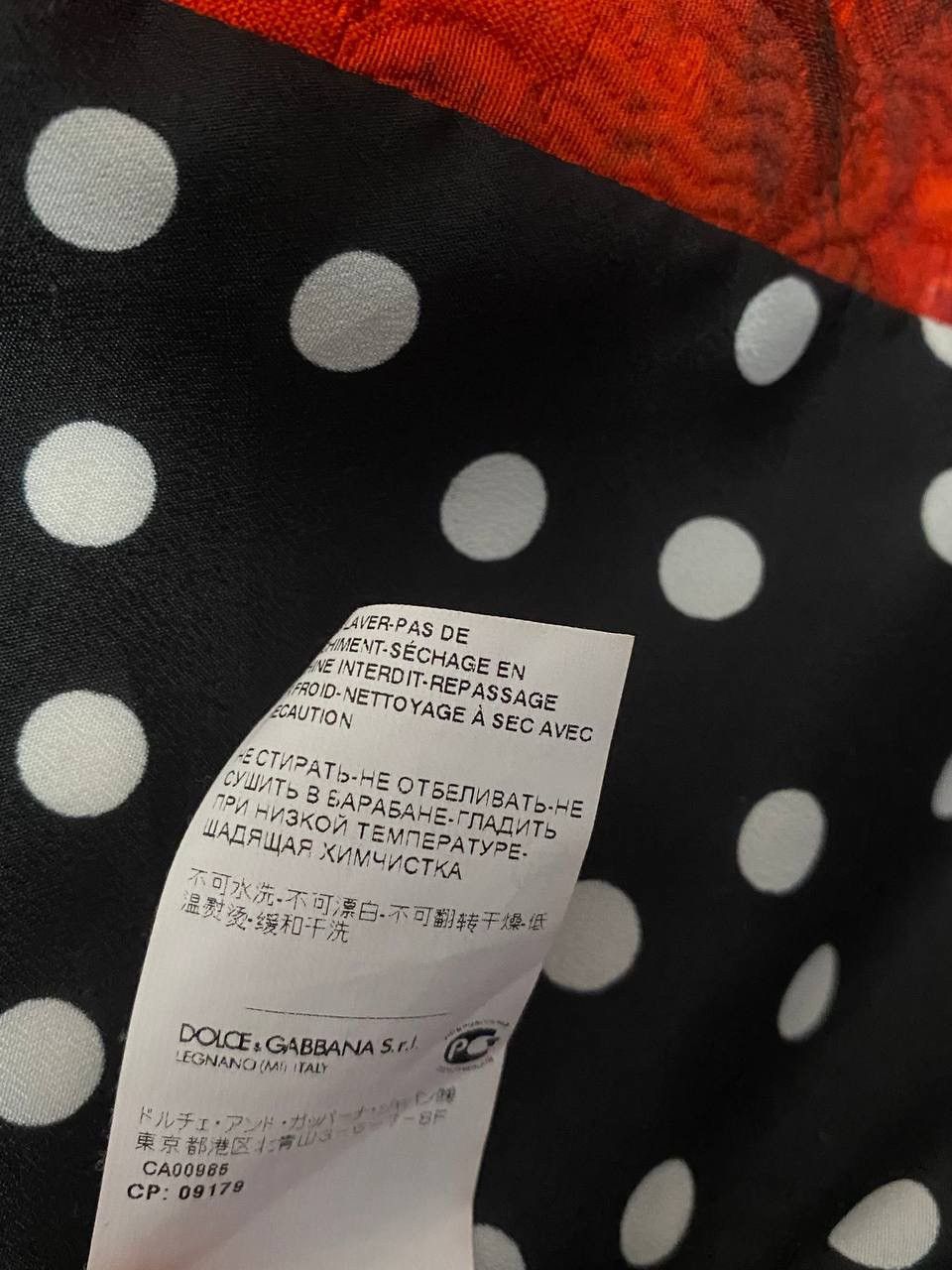 Dolce & Gabbana ❤️ RRP 2830$ Dolce & Gabbana Floral Metallic Brocade Jacket Size M / US 6-8 / IT 42-44 - 7 Thumbnail