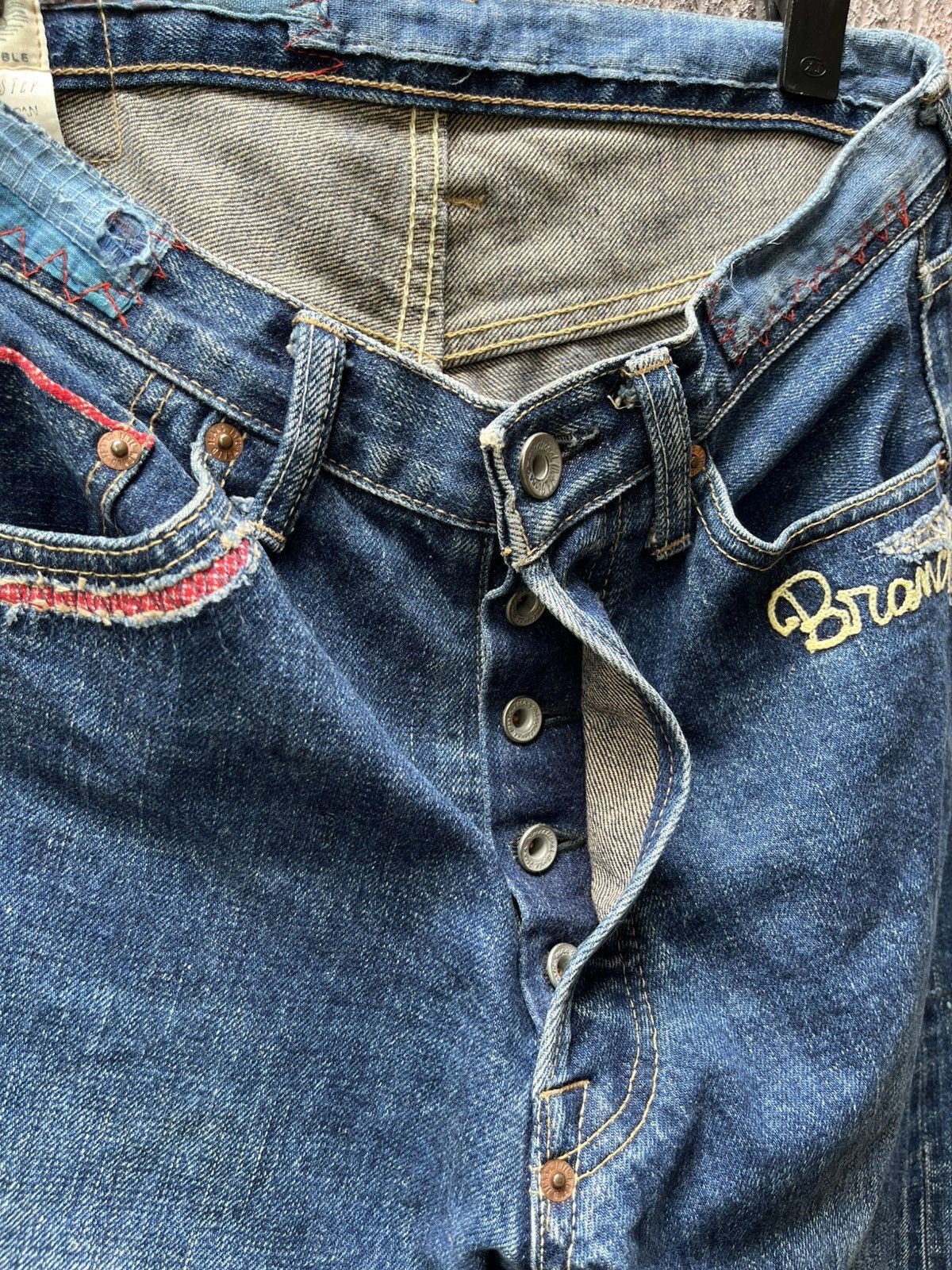 Japanese Brand Medical Branch Patch Denim Size US 30 / EU 46 - 7 Thumbnail