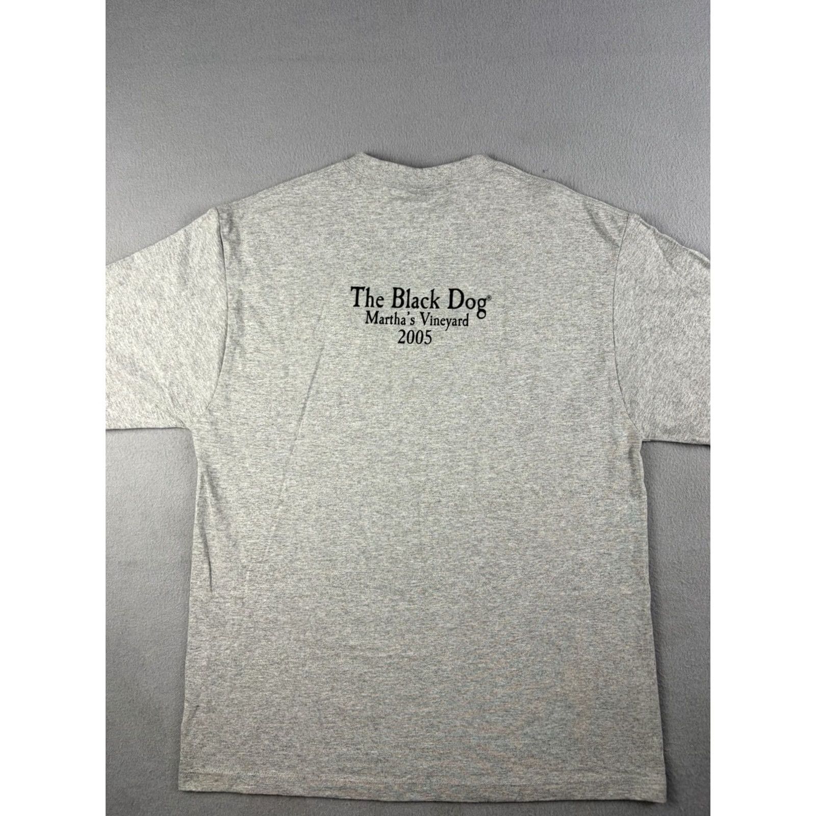 Vintage VINTAGE The Black Dog Shirt Men M Gray USA 2005 Branded Crew Neck Short Sleeve Cotton T-Shirt Mens Size US M / EU 48-50 / 2 - 4 Thumbnail