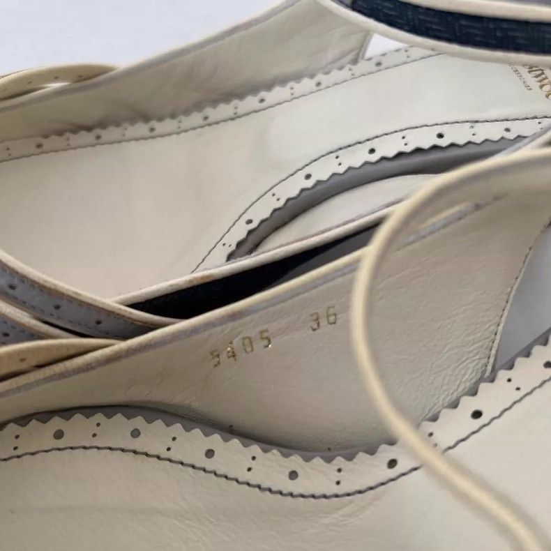 Vivienne Westwood Vivienne Westwood Blue denim leather straps high heels Size US 5.5 / IT 35.5 - 7 Thumbnail