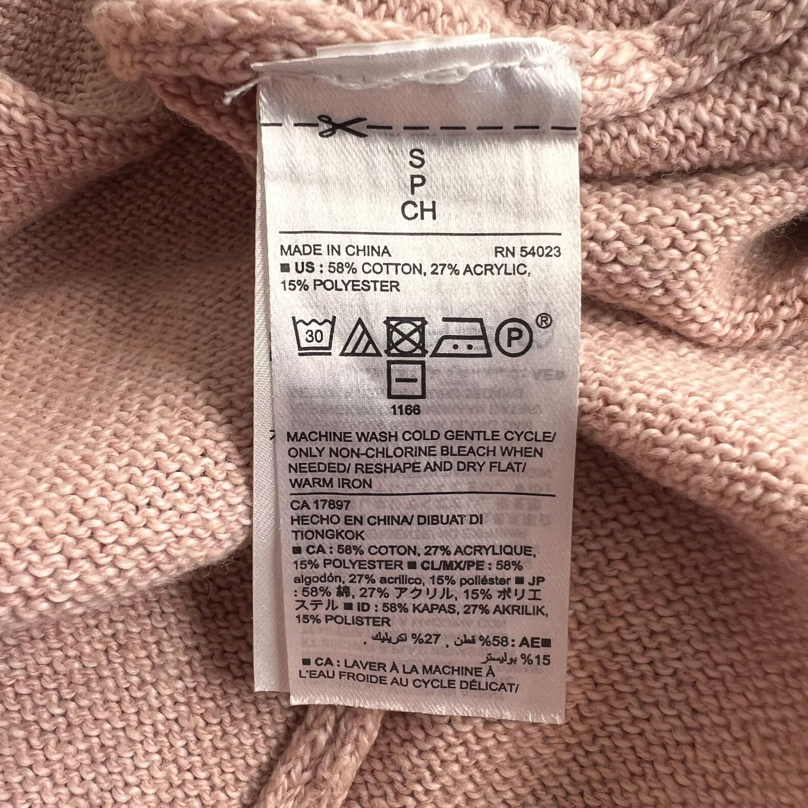 Old Navy Old Navy Pink Knit Longsleeve Open Cardigan, S Size S / US 4 / IT 40 - 6 Thumbnail
