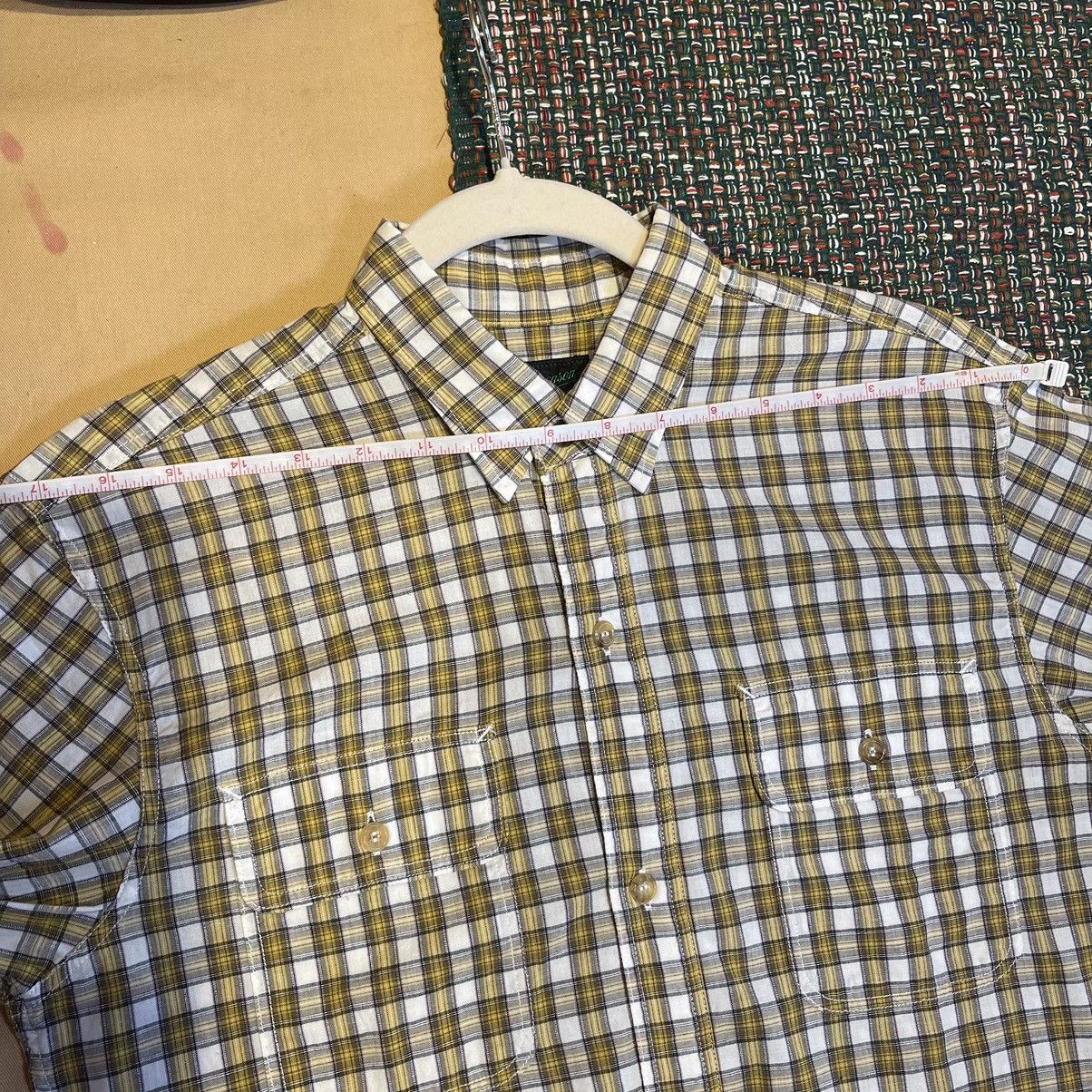 Stevenson Overall Co. Stevenson Overall Co Checker Plaid Shirt - Medium - Yellow Size US M / EU 48-50 / 2 - 14 Thumbnail