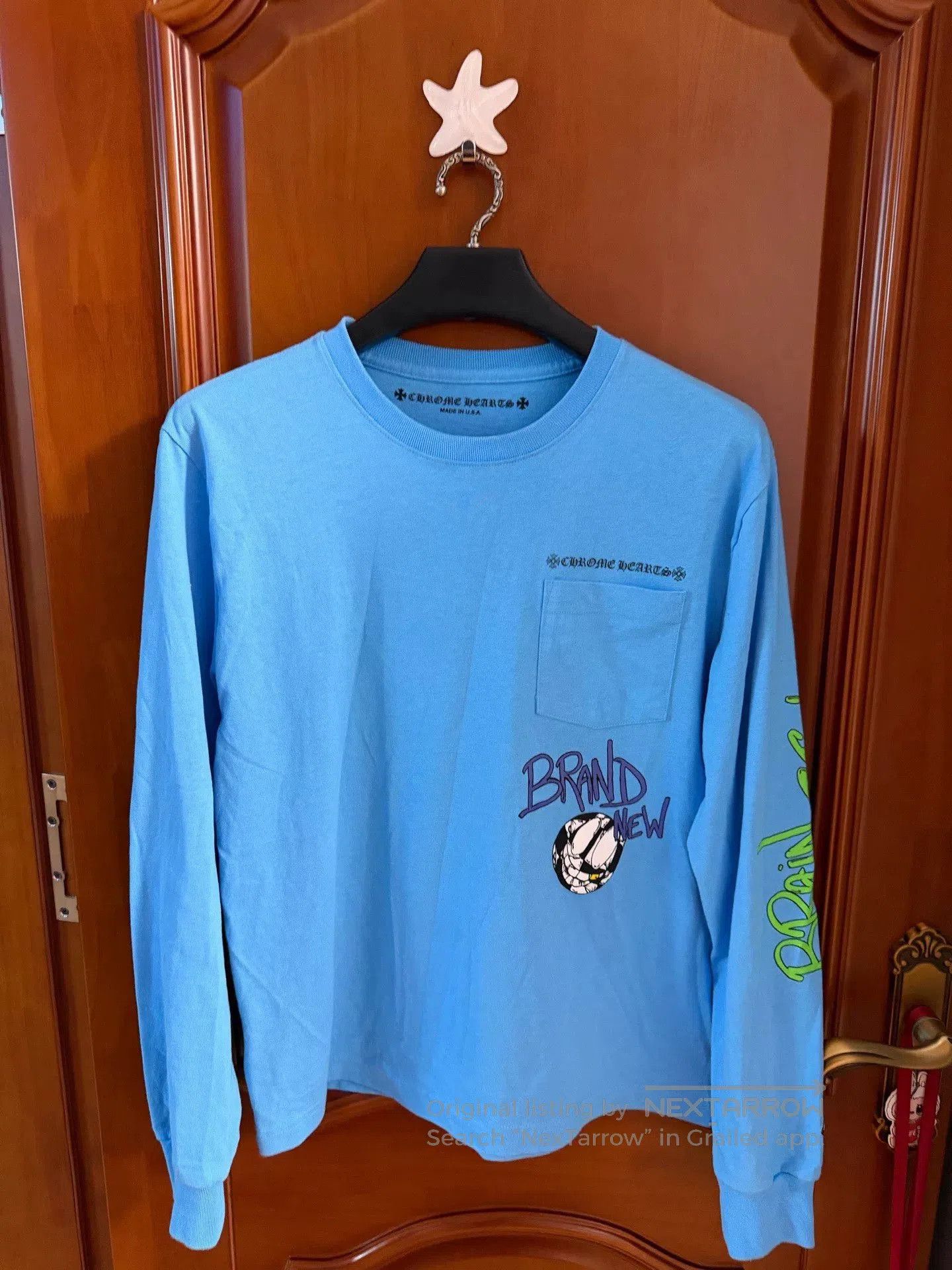 Chrome Hearts Chrome Hearts Blue Mattboy Sweatshirt. Size US M / EU 48-50 / 2 - 1 Thumbnail