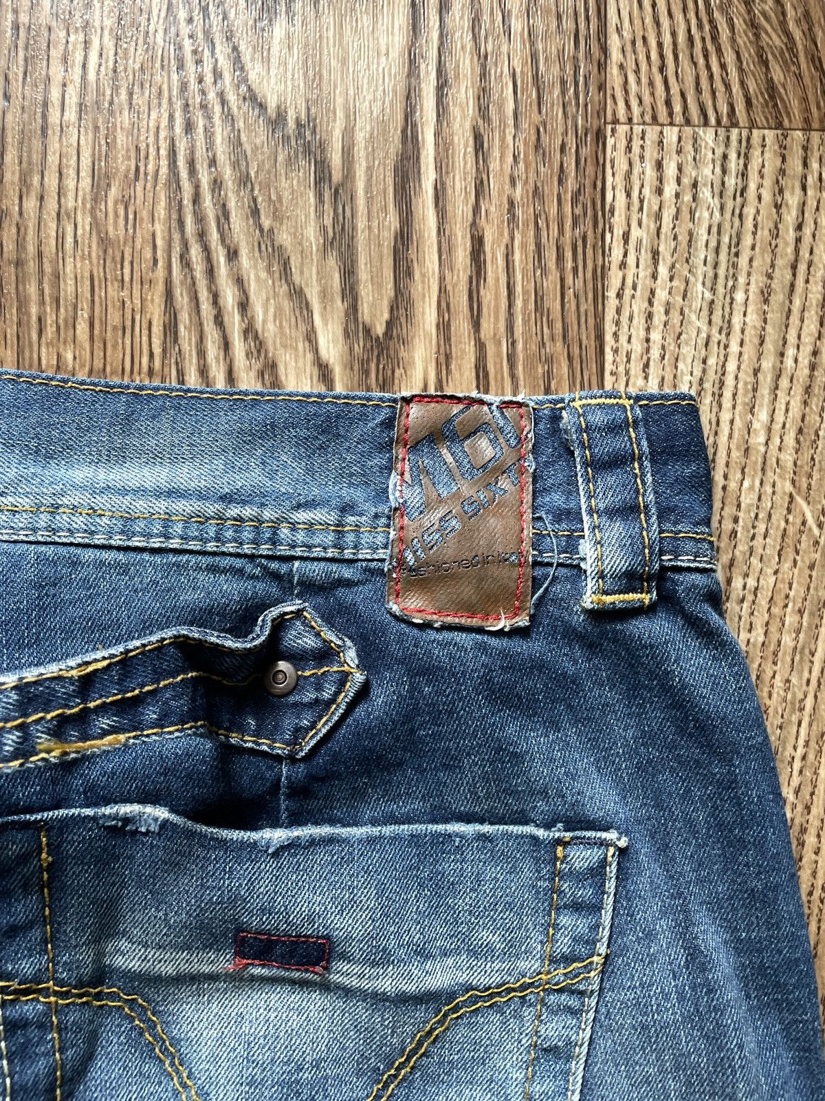 Miss Sixty 2000s Miss Sixty Jeans Vintage Lightwash Denim Pants Y2K 28 Size 28" / US 6 / IT 42 - 5 Thumbnail