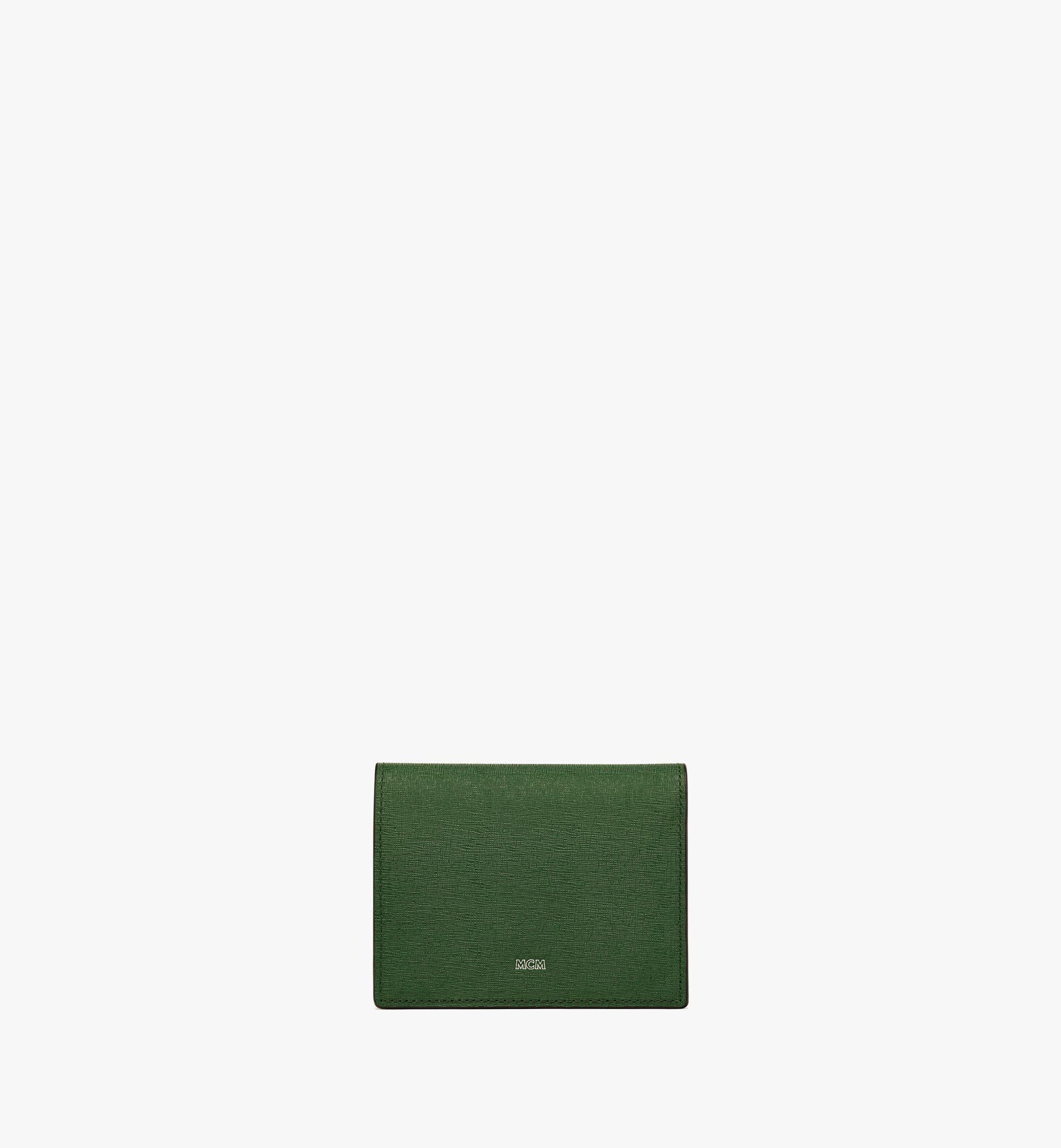 MCM o1mt1gz0725 Size: OS / Fold Wallet in Green Size ONE SIZE - 1 Thumbnail