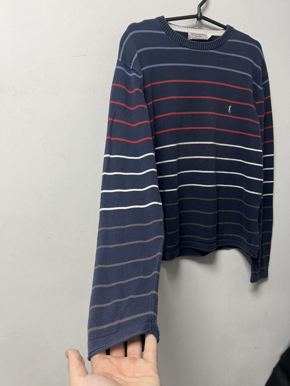 Vintage Vintage YSL Sweatshirt Yves Saint Laurent Size US M / EU 48-50 / 2 - 4 Thumbnail