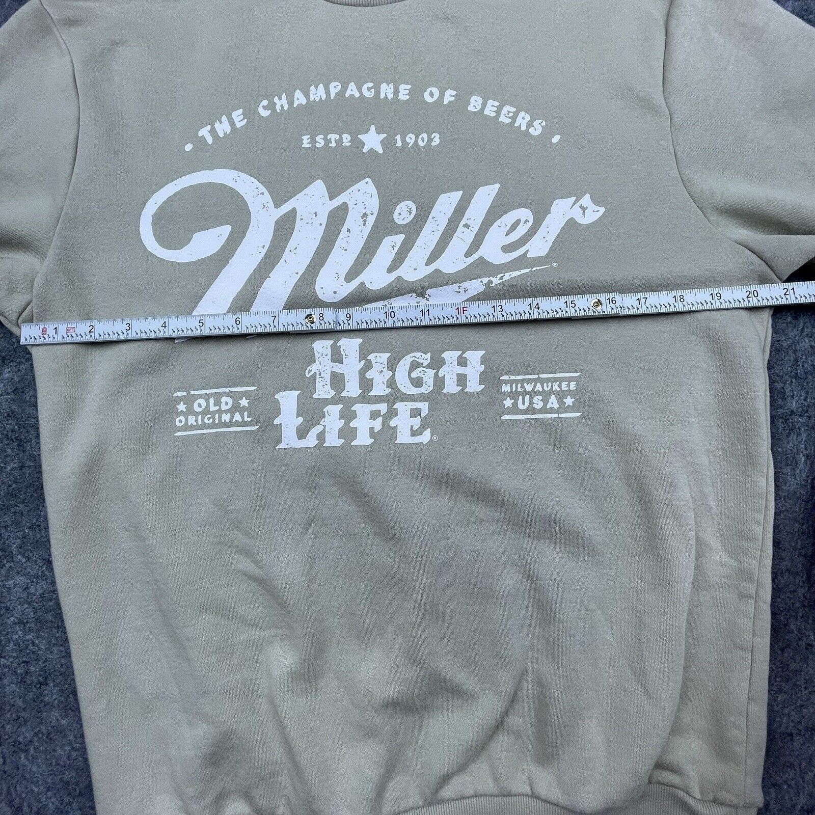 Other Miller High Life Sweatshirt Extra Small Champagne of Beers Size US XS / EU 42 / 0 - 5 Thumbnail