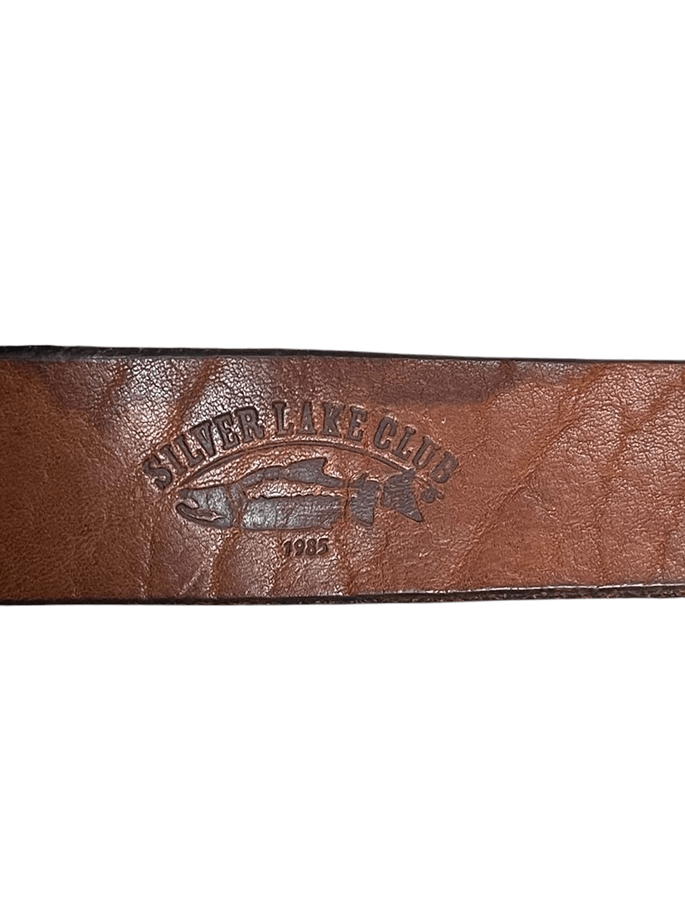 Japanese Brand Vintage Silver Lake Club Leather Belts Size ONE SIZE - 10 Thumbnail
