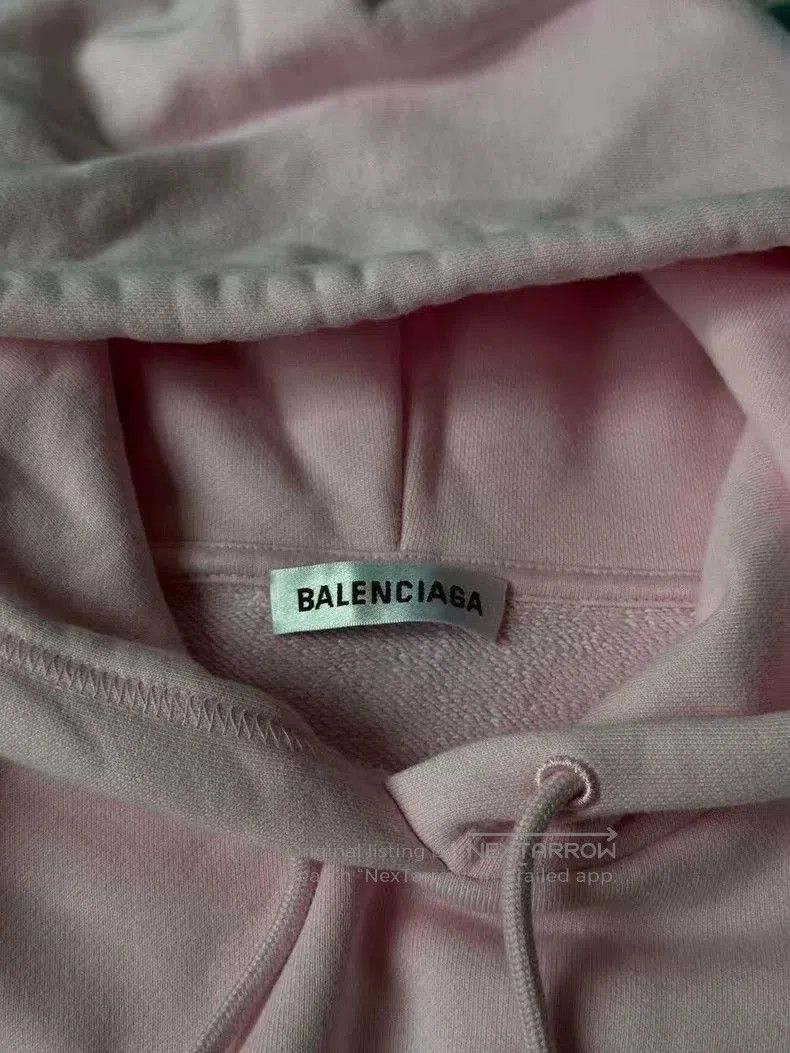 Balenciaga Balenciaga Pink Crew Hoodie XS. Size US XS / EU 42 / 0 - 4 Thumbnail