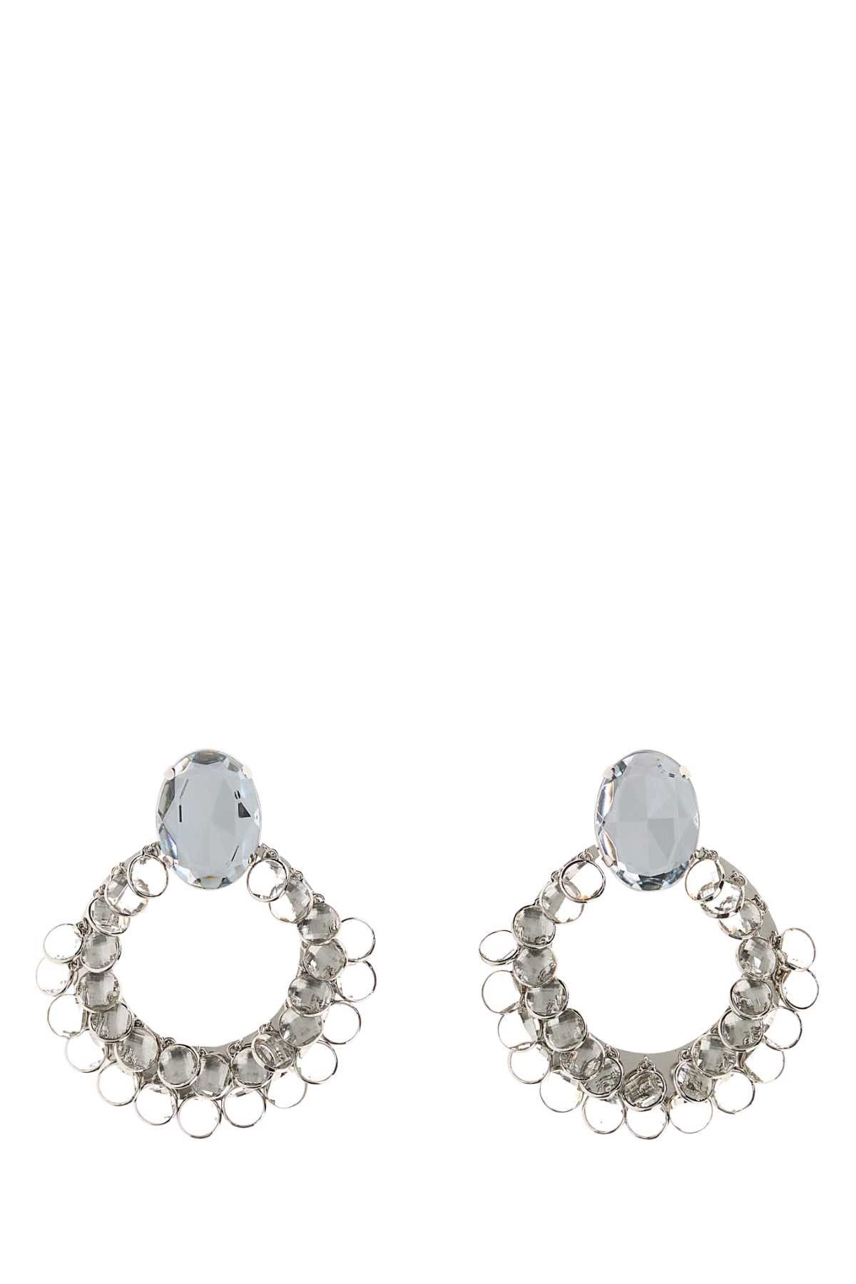 Givenchy Embellished Metal Broken Chandelier Earrings Size ONE SIZE - 1 Thumbnail