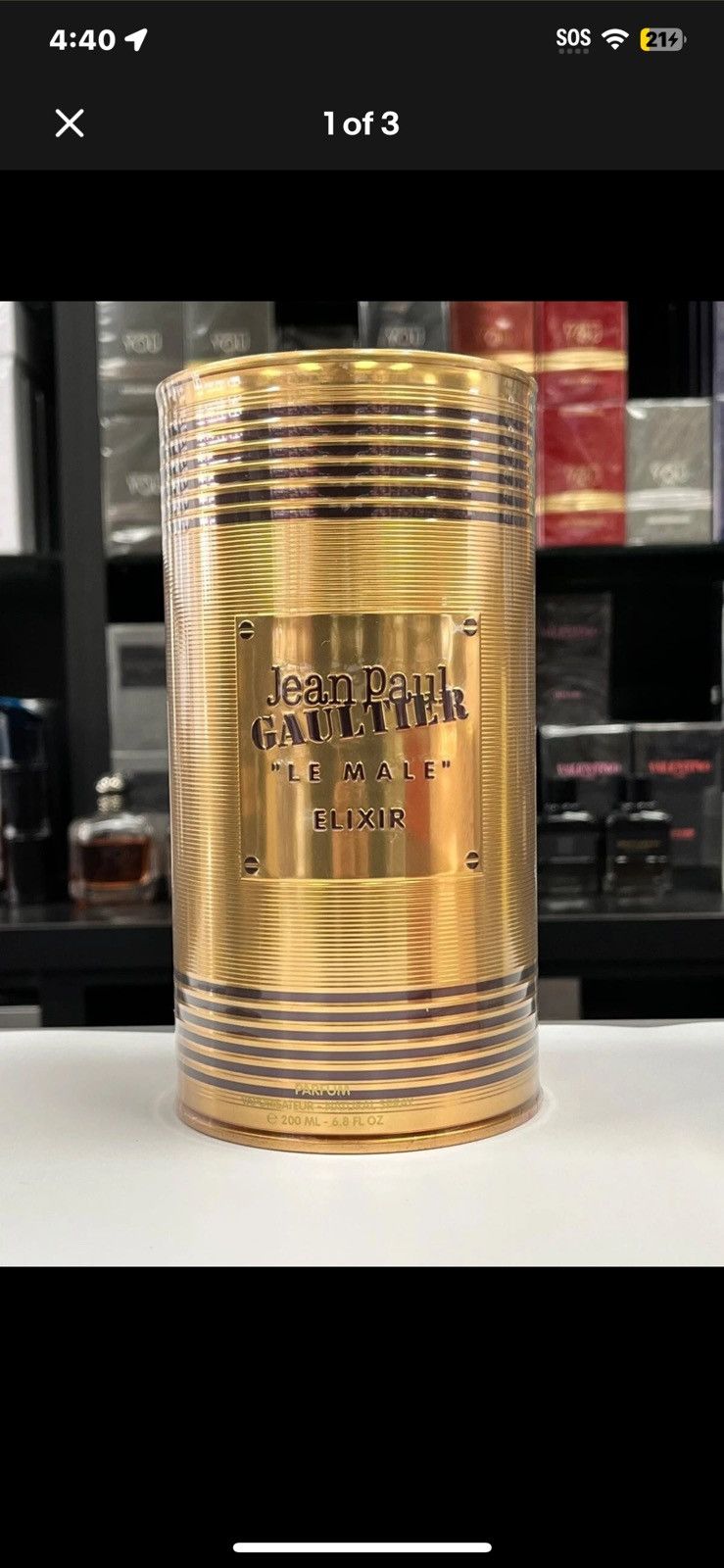 Jean Paul Gaultier Jean Paul Gaultier Le Male Elixir Parfum for Men 6.8 fl. oz. Size ONE SIZE - 1 Thumbnail