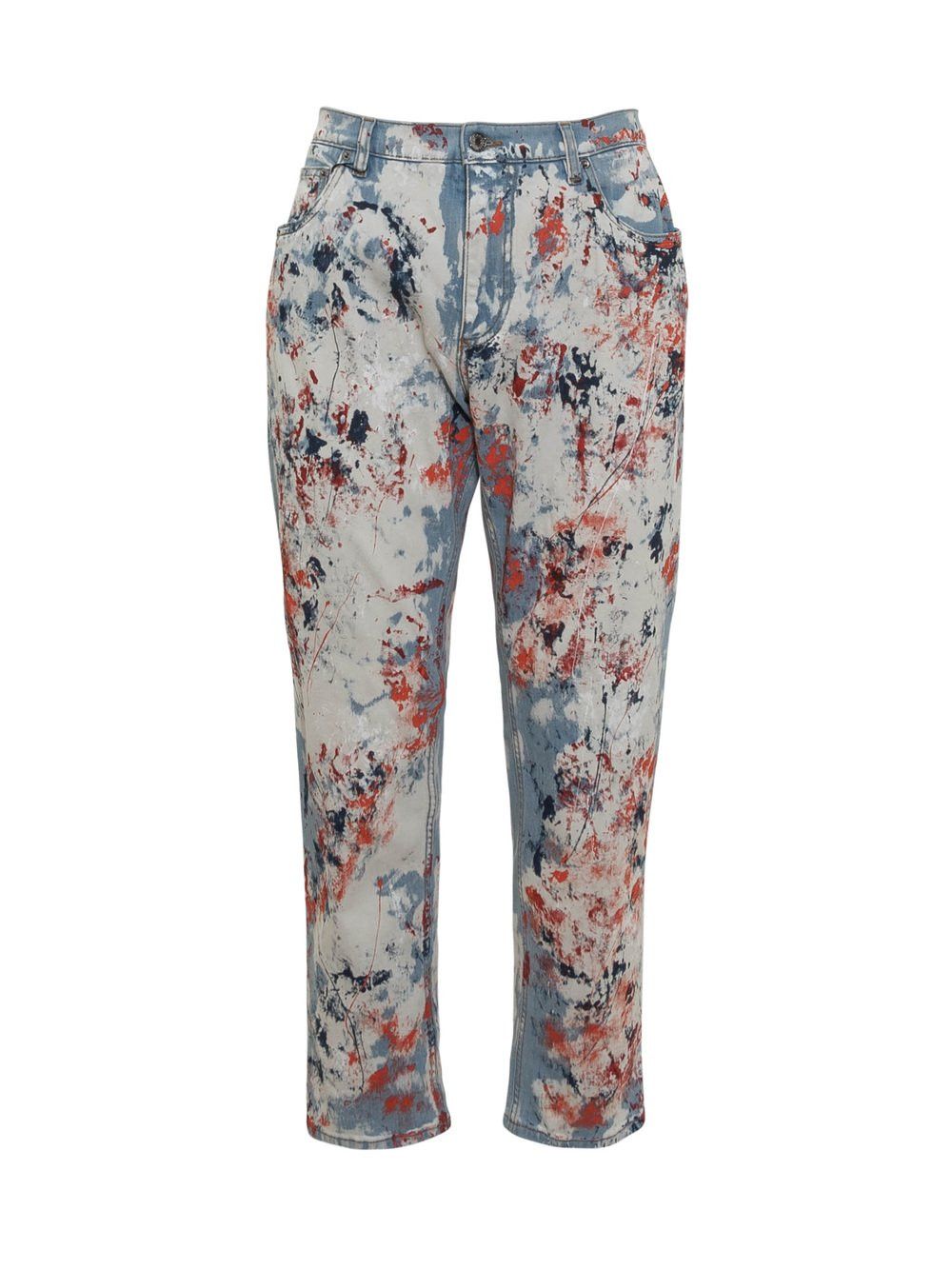 Dolce & Gabbana o1y0125 5-Pocket Pant in Multicolor Size US 34 / EU 50 - 1 Thumbnail