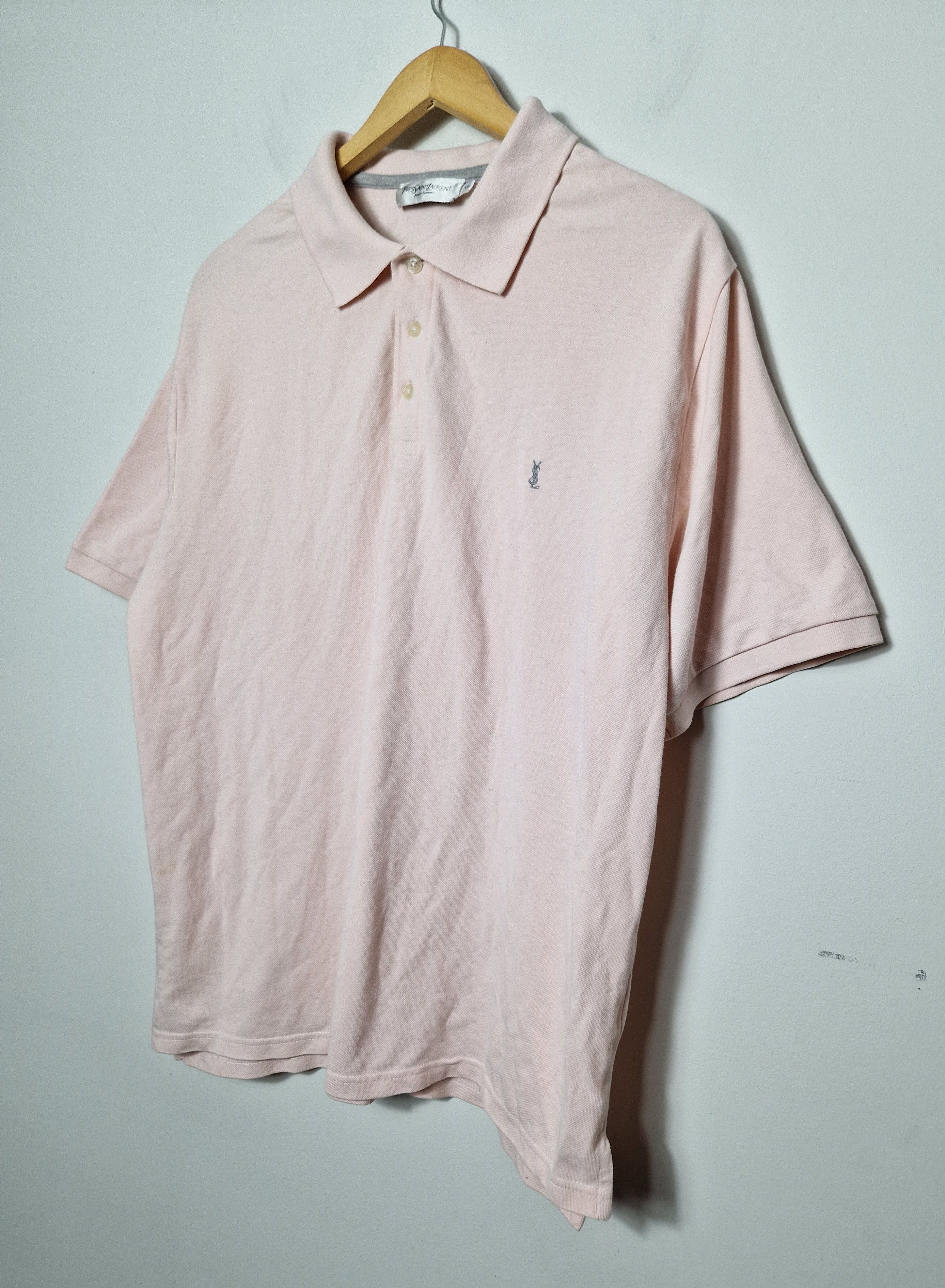 Yves Saint Laurent Yves Saint Laurent vintage polo tee Size US XXL / EU 58 / 5 - 6 Thumbnail