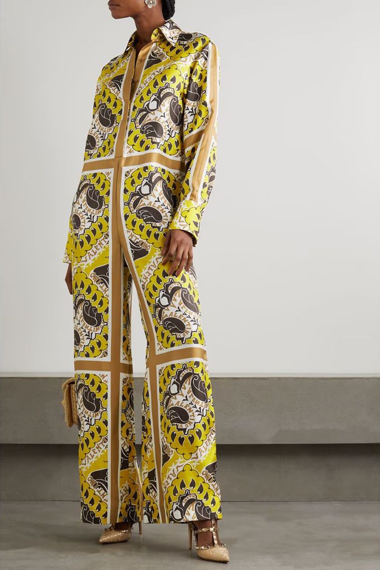 Valentino o1y0326 Jumpsuit in Multicolor Size 34" / US 12 / IT 48 - 4 Thumbnail