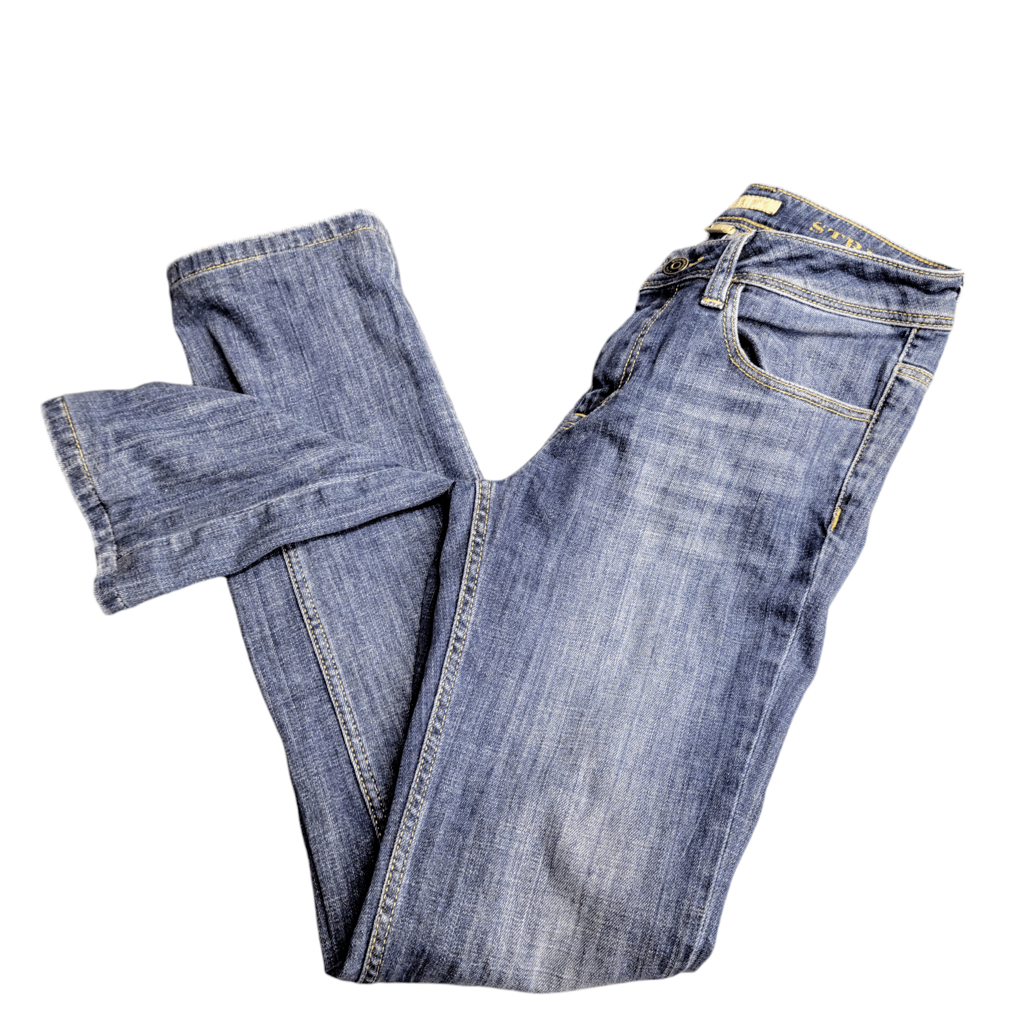Burberry Burberry Brit Stretfield Straight Blue Jeans Size 25" / US 0 / IT 36 - 12 Thumbnail