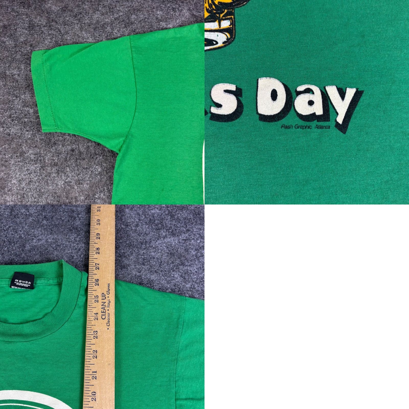 Vintage VINTAGE Heineken St Patricks Day Shirt Mens L Green Screen Stars Best 80s Size US L / EU 52-54 / 3 - 8 Thumbnail