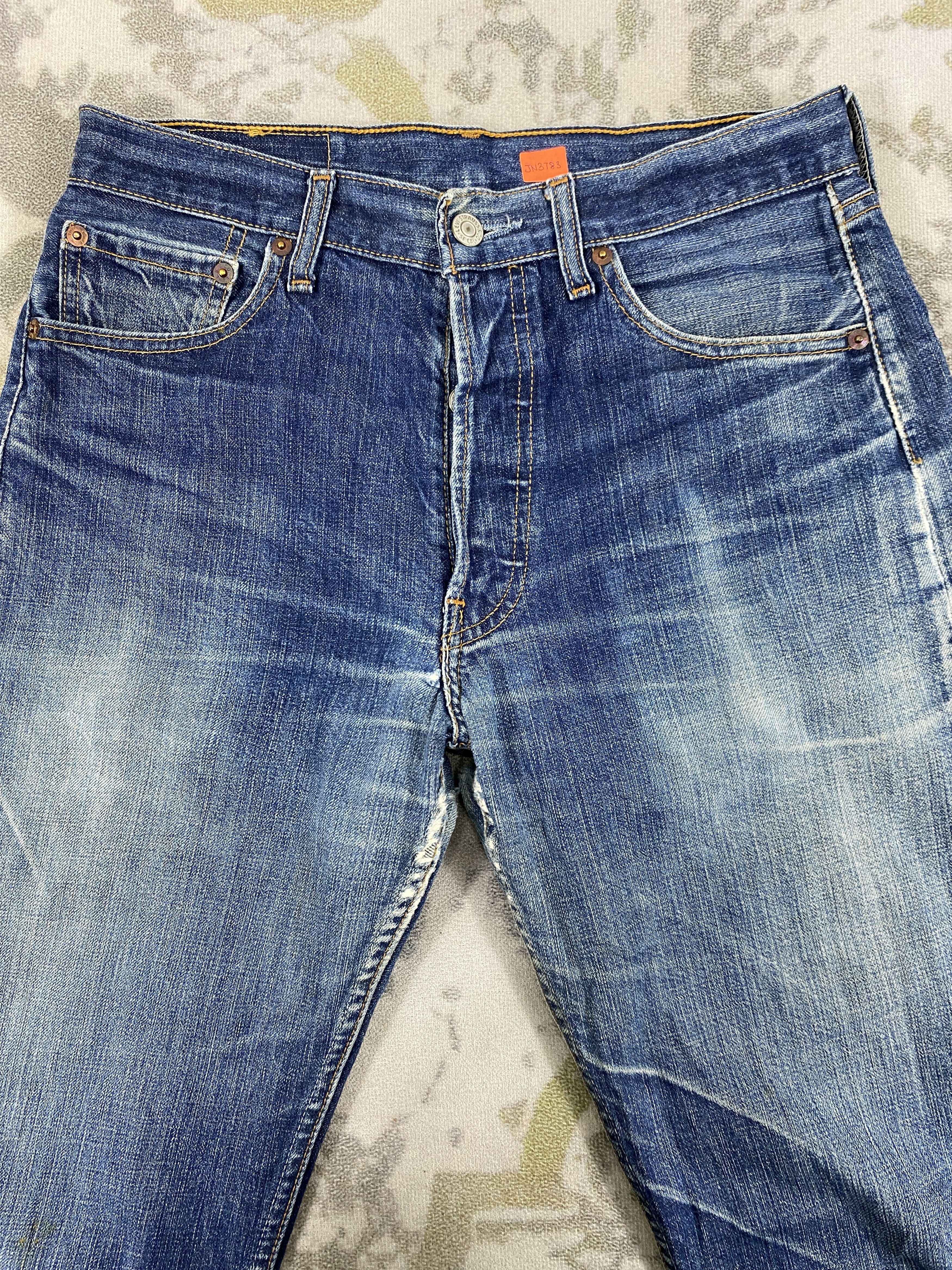 Levi's Vintage Levi's 501 Faded Blue Jeans 30x30 Denim- JN3783 Size US 30 / EU 46 - 3 Thumbnail