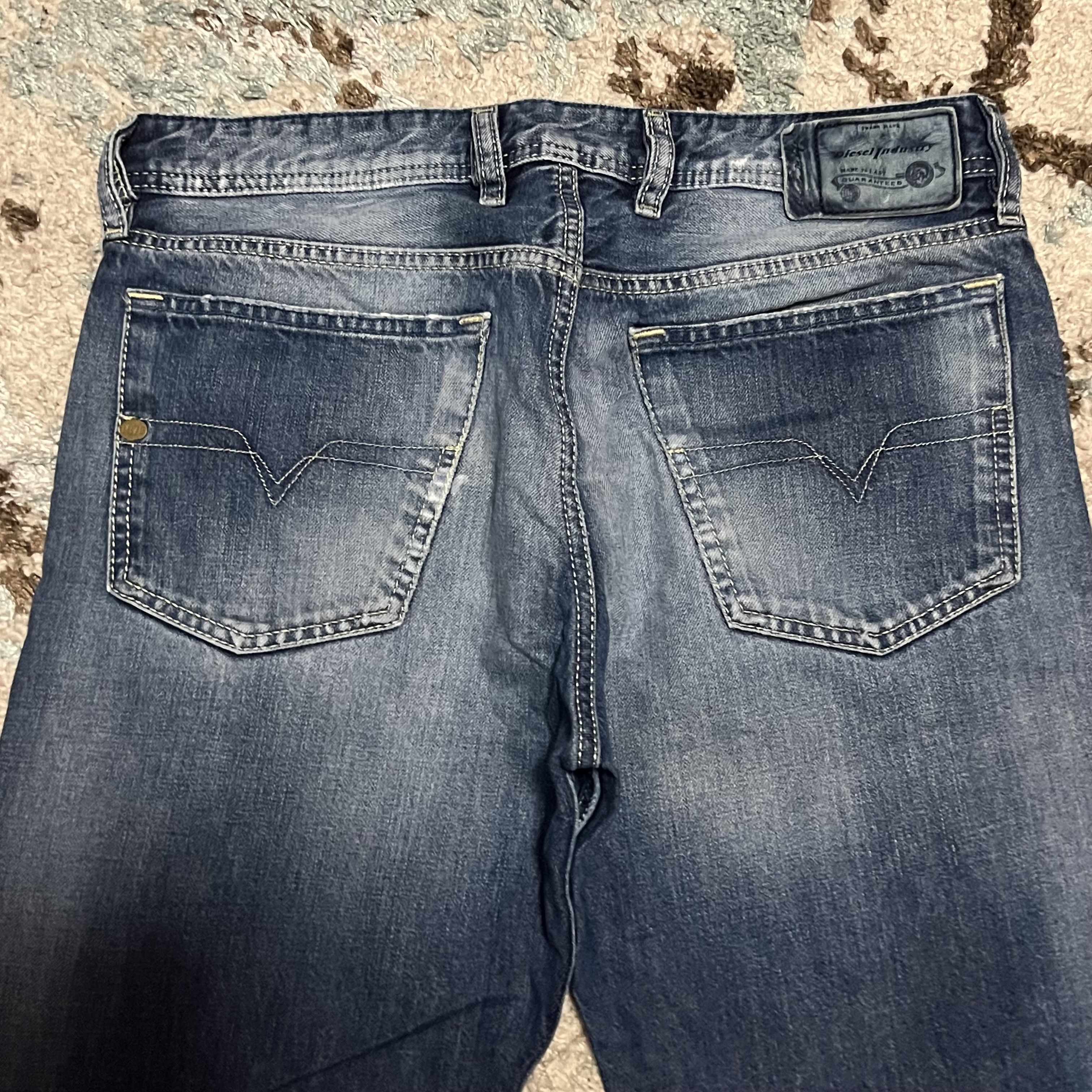 Diesel Diesel Industry Waykee Regular Straight Jeans 32x28 Size US 32 / EU 48 - 4 Thumbnail
