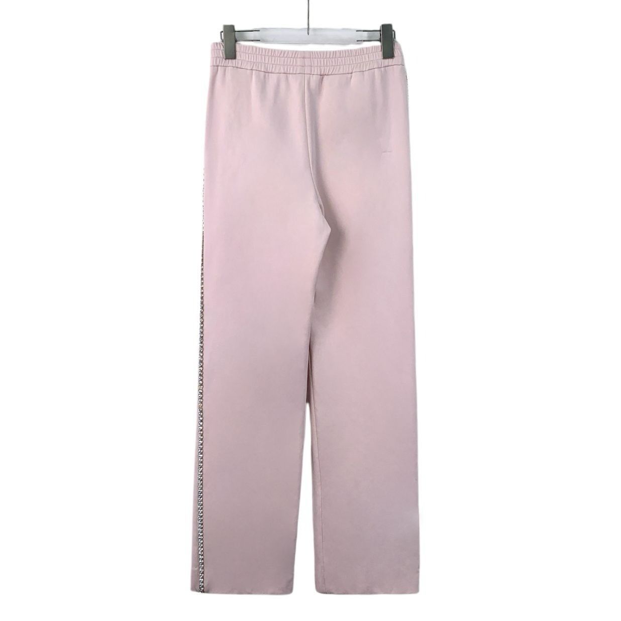 Miu Miu Miu Miu Pink Diamond-Encrusted Straight Sweatpants 36 XS Mad Size 26" / US 2 / IT 38 - 8 Thumbnail