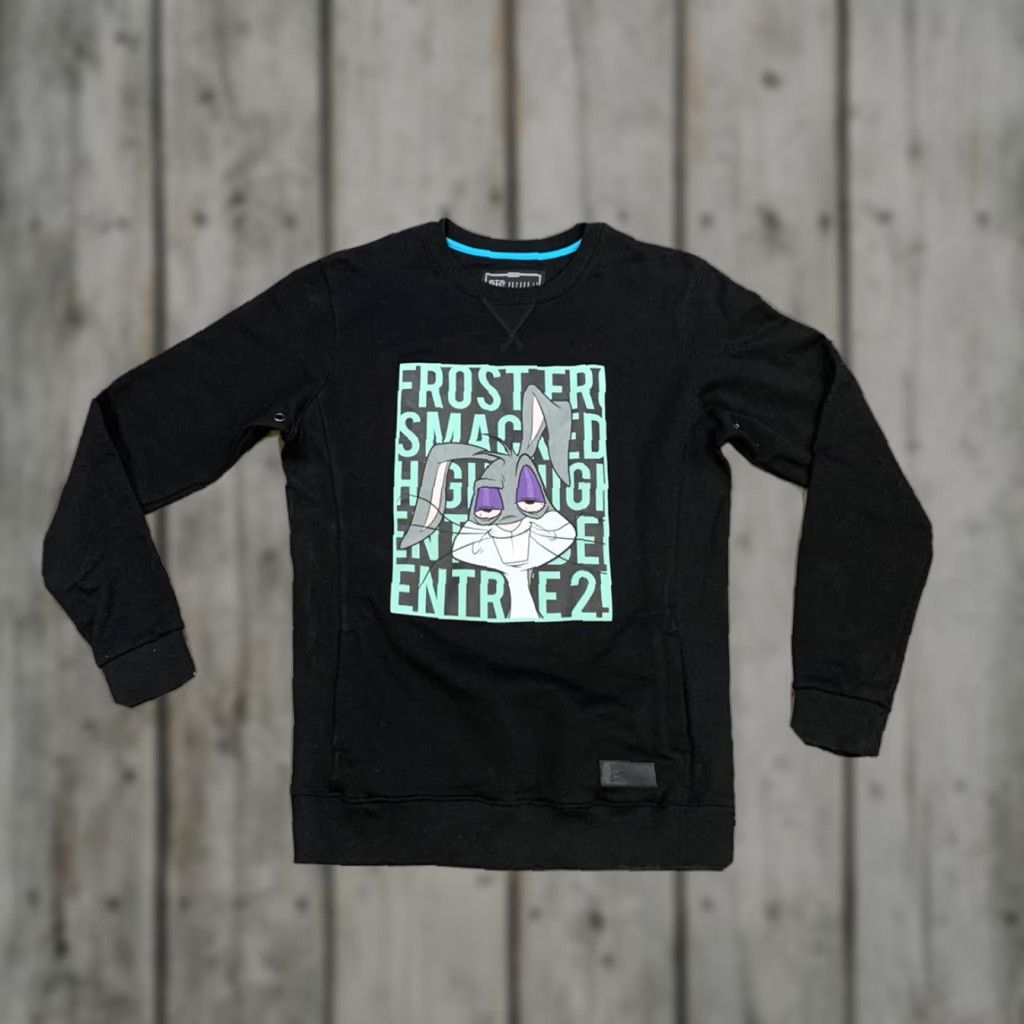 tentree Entree LS High Bunny Men's Sweatshirt Pullover Black Medium Size US M / EU 48-50 / 2 - 1 Thumbnail