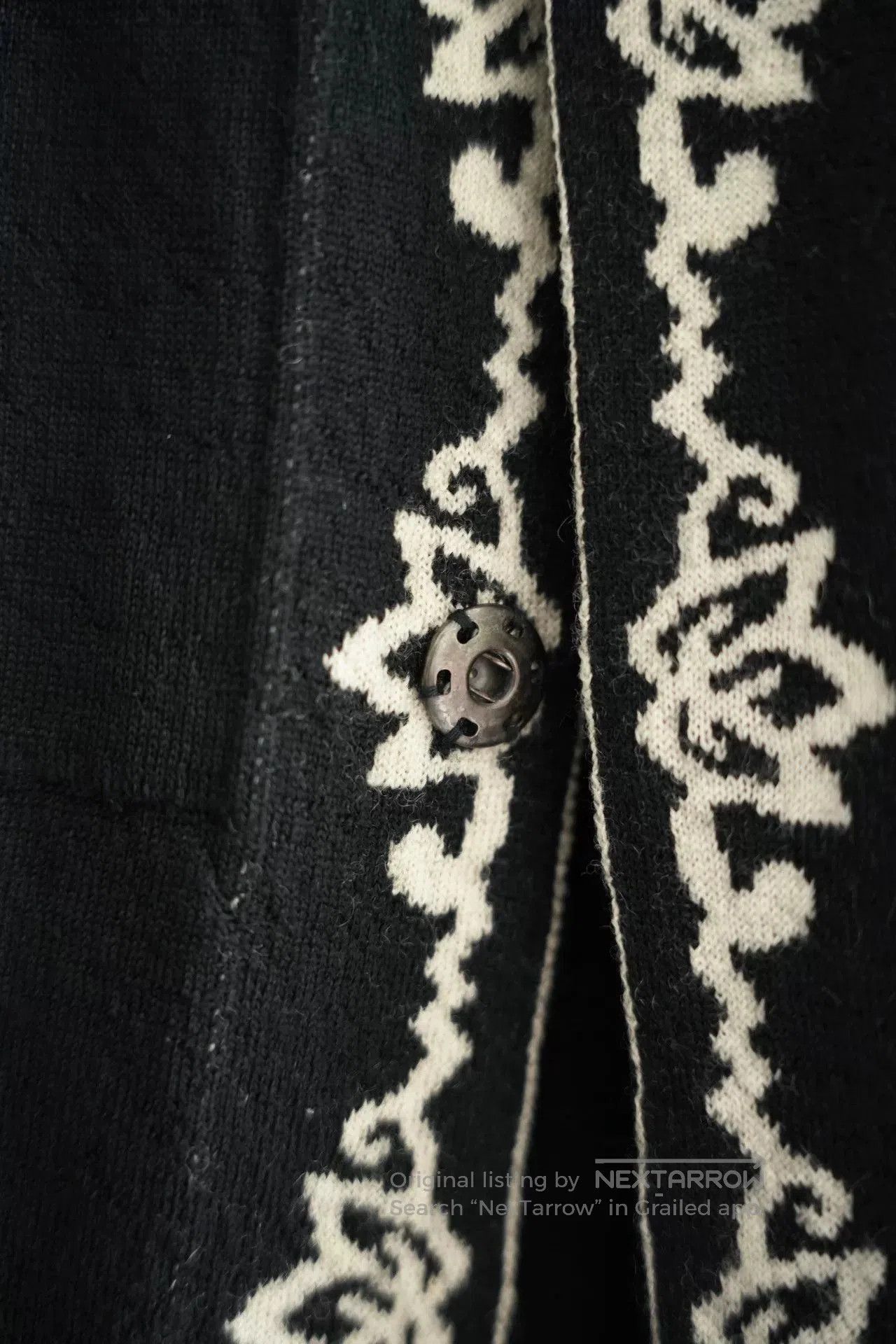 Yohji Yamamoto Yohji Yamamoto Black Wool Cardigan. Size US M / EU 48-50 / 2 - 5 Thumbnail