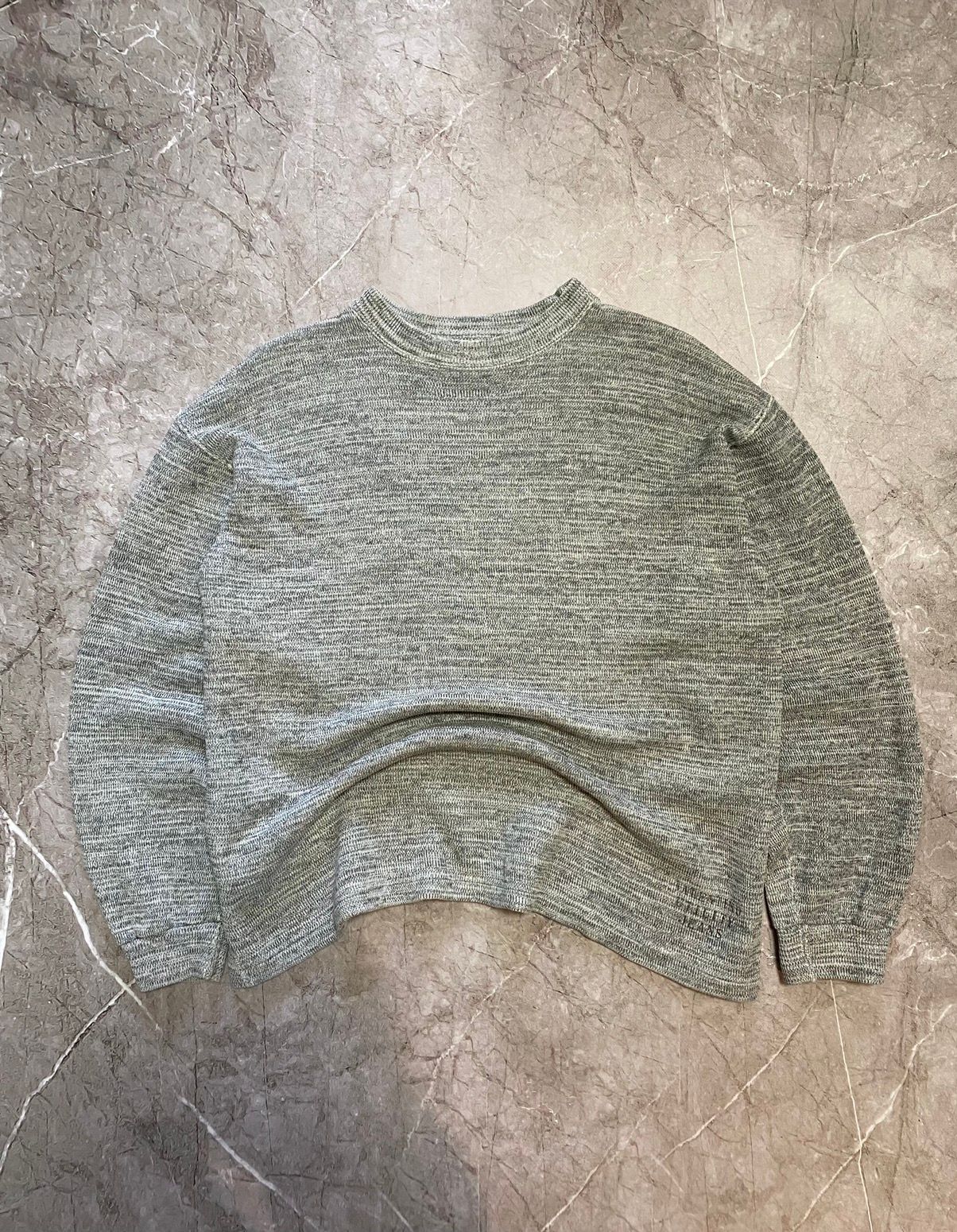 Pre-owned Valentino X Vintage Valentino Sweater Made In Italy In Grey