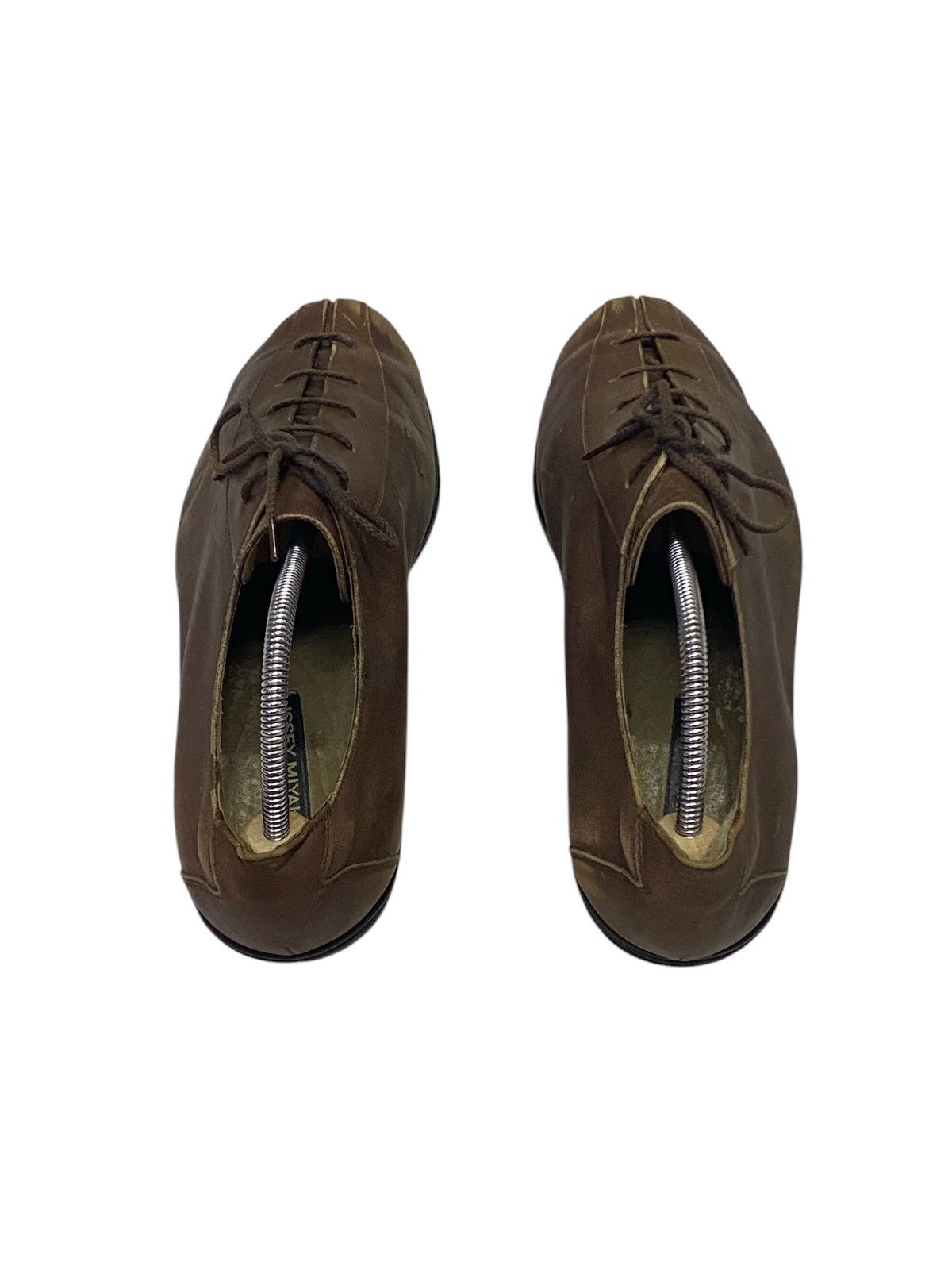 Issey Miyake Vintage 80s Issey Miyake Plegada Leather Shoes Size US 7 / EU 40 - 4 Thumbnail