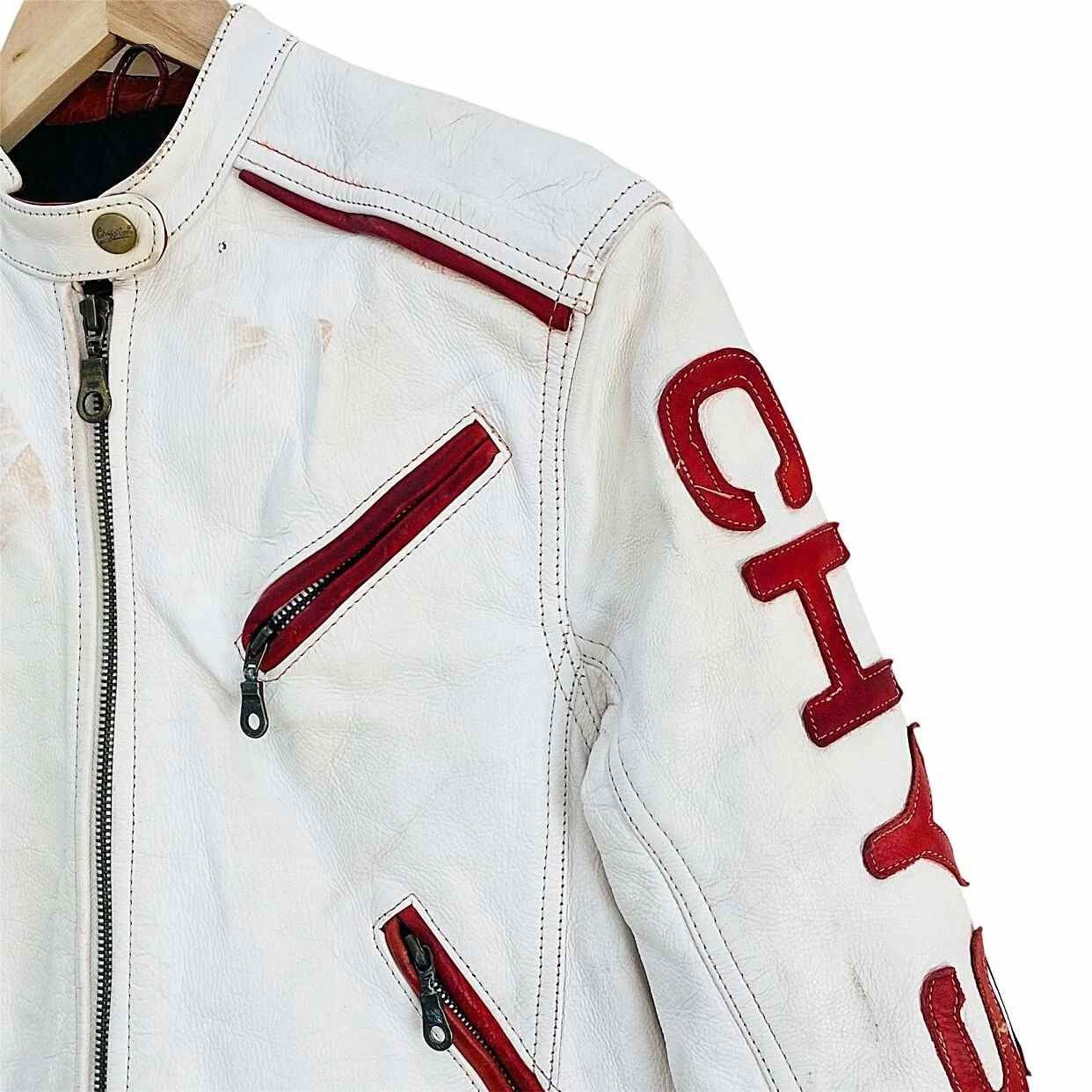 Other CHYSTON Protective Biker Leather Jacket Size S / US 4 / IT 40 - 6 Thumbnail