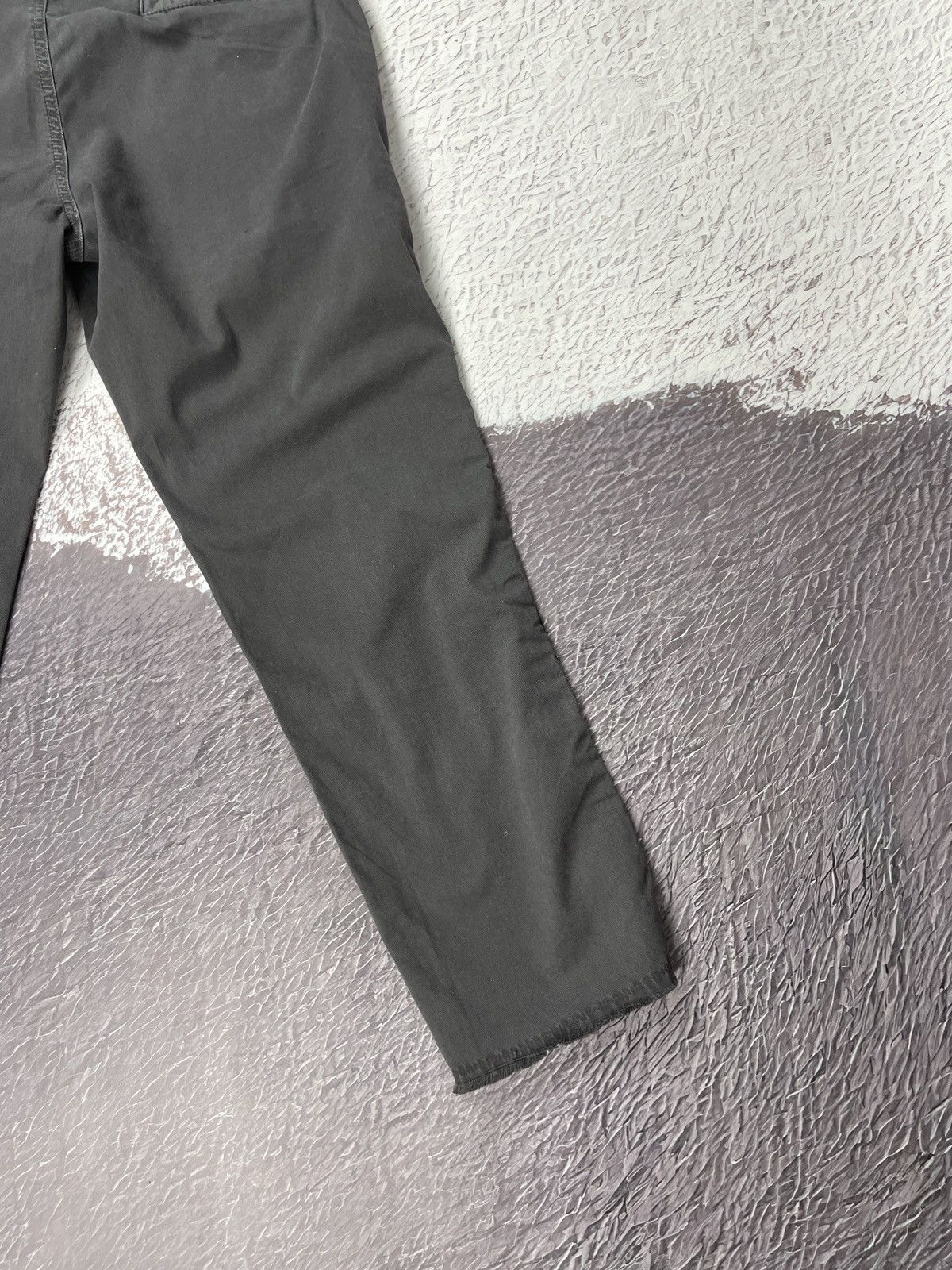 Nili Lotan Nili Lotan Pants Grey Drop Crotch Baggy Trousers Side Stripe Size 30" / US 8 / IT 44 - 14 Thumbnail