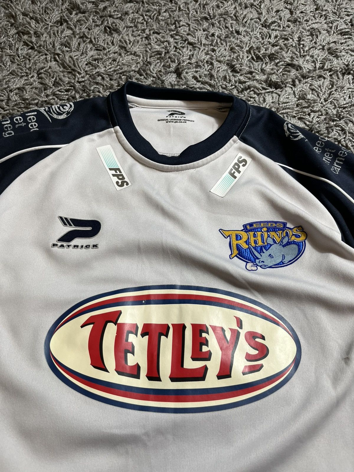 Vintage CLASSIC LEEDS RHINOS 2006/07 REGBY SOCCER PATRICK JERSEY Size US M / EU 48-50 / 2 - 2 Thumbnail