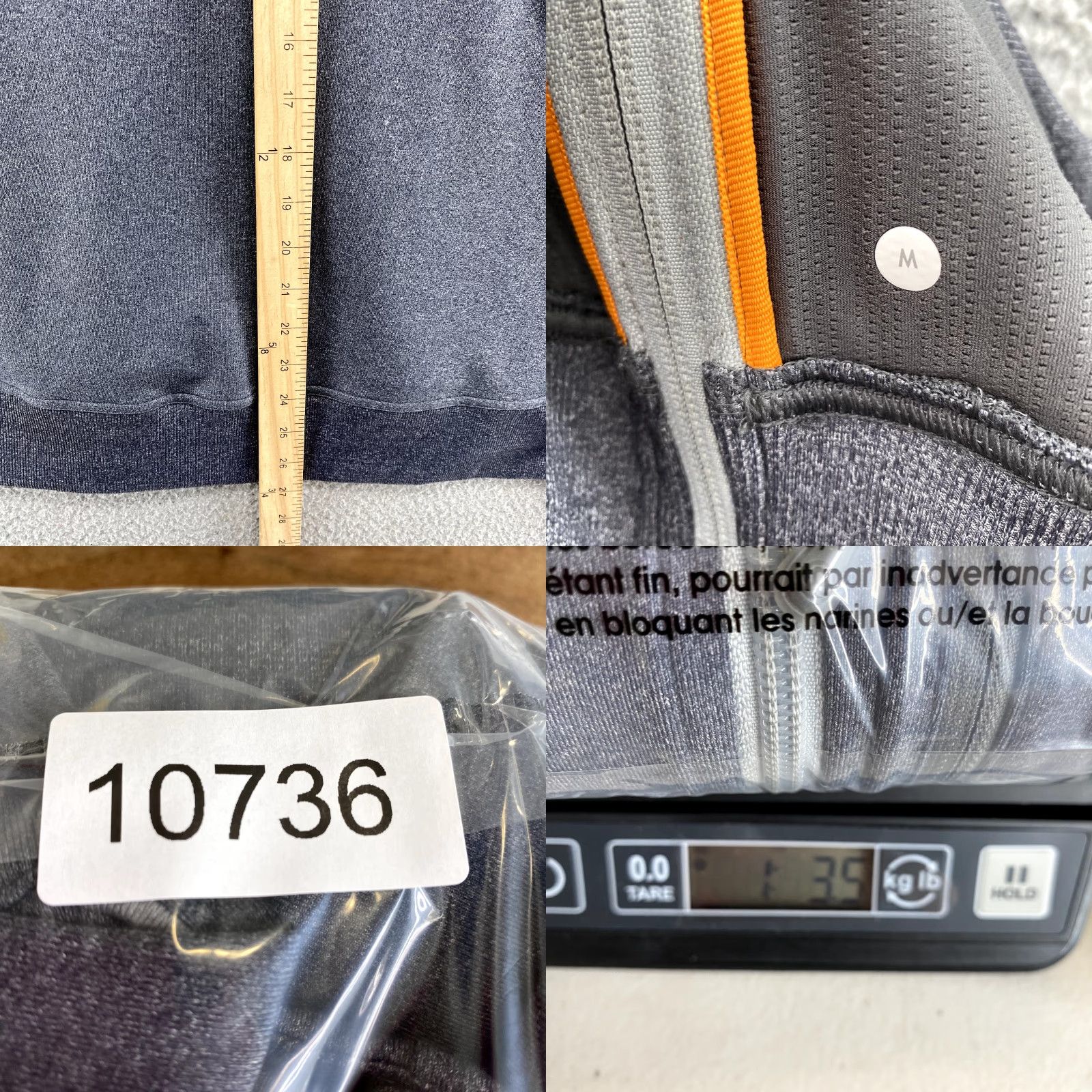 Lululemon Lululemon Jacket Men's Medium Gray Athletic Performance Training Track Gorpcore Size US M / EU 48-50 / 2 - 8 Thumbnail
