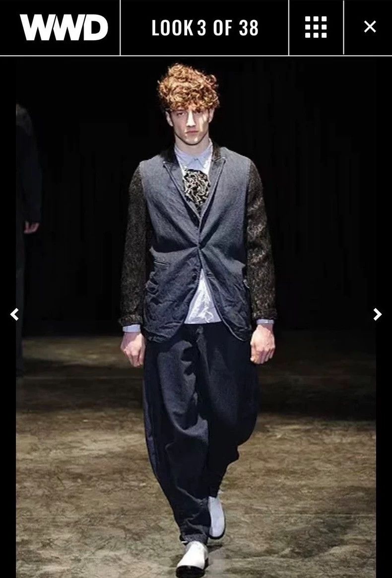 Comme des Garcons Comme Des Garcons Gold wire hollow splicing sleeve jacket Size US S / EU 44-46 / 1 - 7 Thumbnail