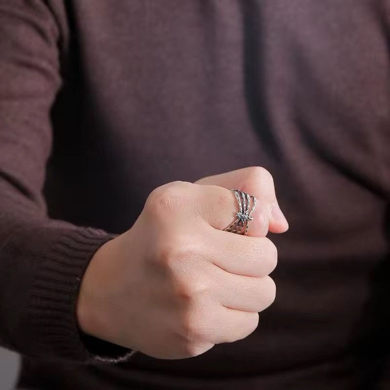 Jewelry Spider Design Ring Size ONE SIZE - 2 Thumbnail