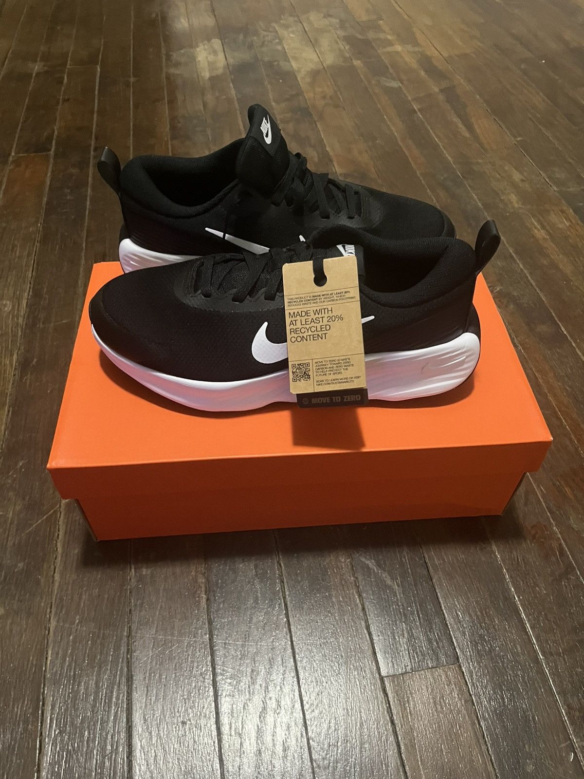 Nike Nike Revolution 6 Running Shoes - Gray/Black Brand New Size US 10.5 / EU 43-44 - 9 Thumbnail