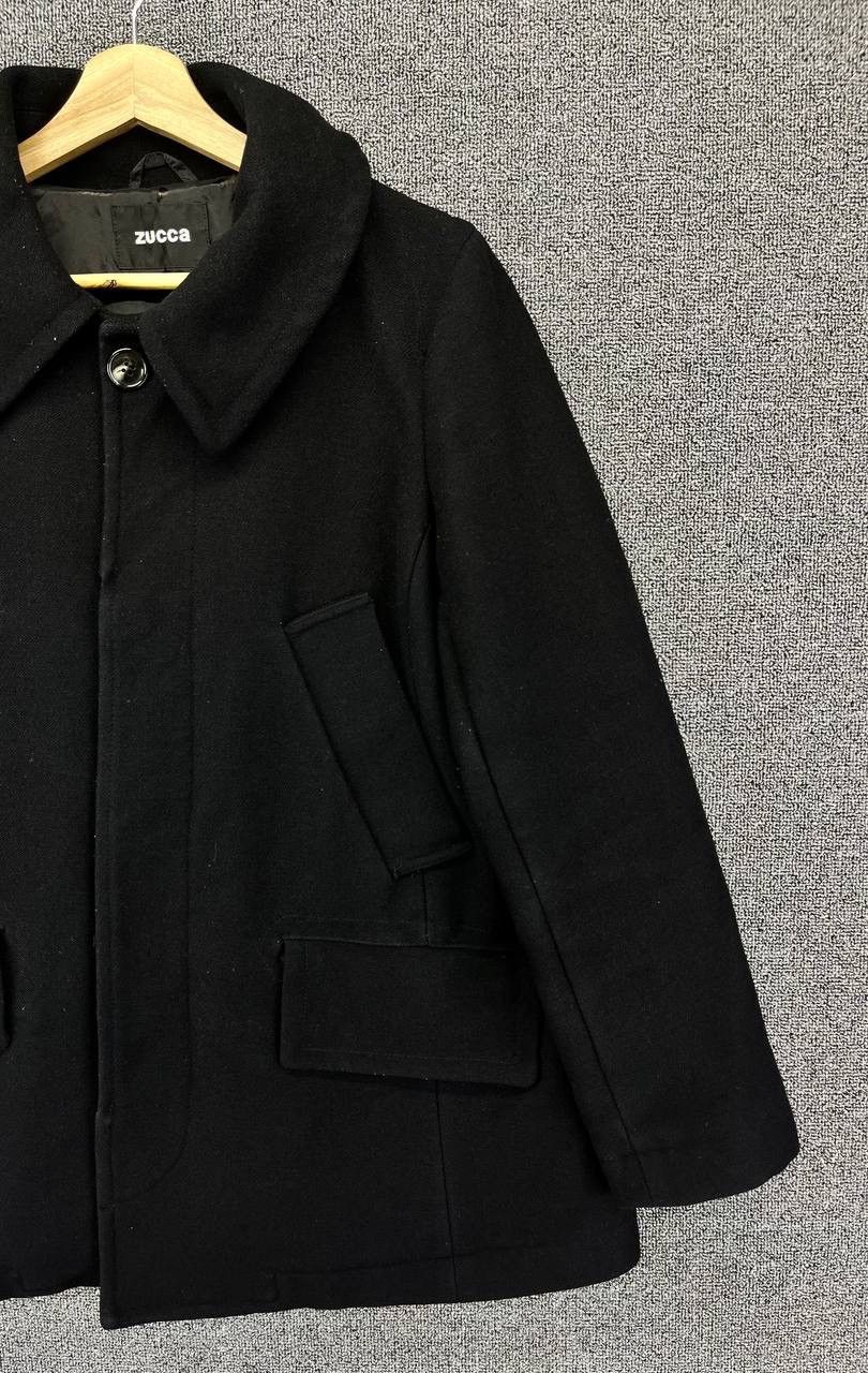 Issey Miyake Vintage Issey Miyake Zucca Trashed Black Wool Jacket Size L / US 10 / IT 46 - 4 Thumbnail