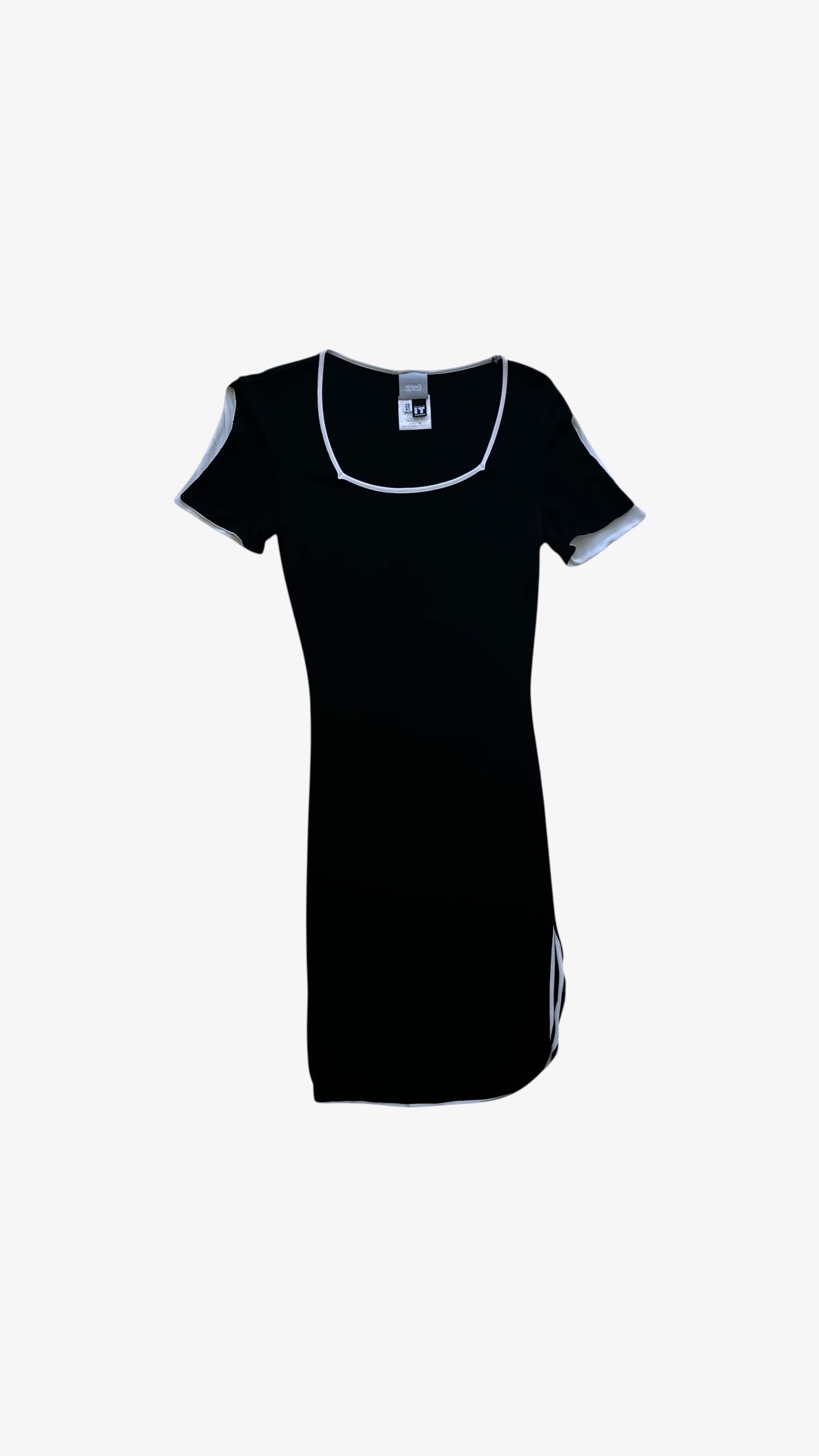 Versace Vintage 90s Women's Versace Jeans Couture Dress Size S / US 4 / IT 40 - 1 Thumbnail