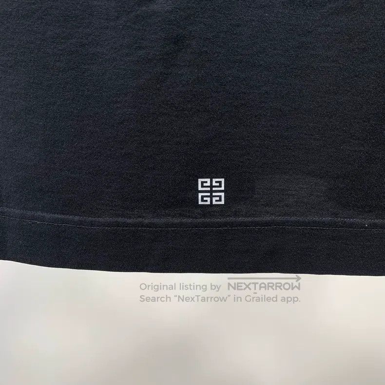 Givenchy Givenchy New Black Visual Trap Short Sleeve Size US M / EU 48-50 / 2 - 3 Thumbnail