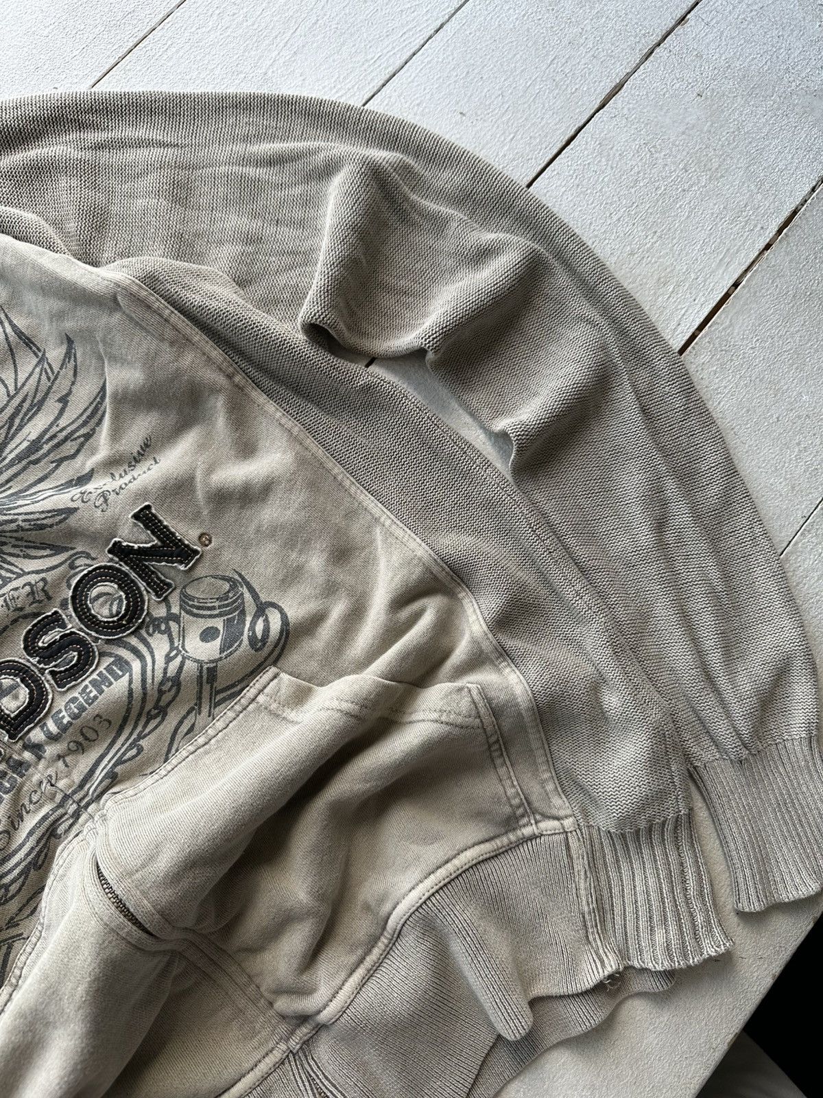 Harley Davidson 🚨Harley Davidson Hoodie BIG LOGO HARLEY MOTORCYCLE RARE Size US L / EU 52-54 / 3 - 4 Thumbnail
