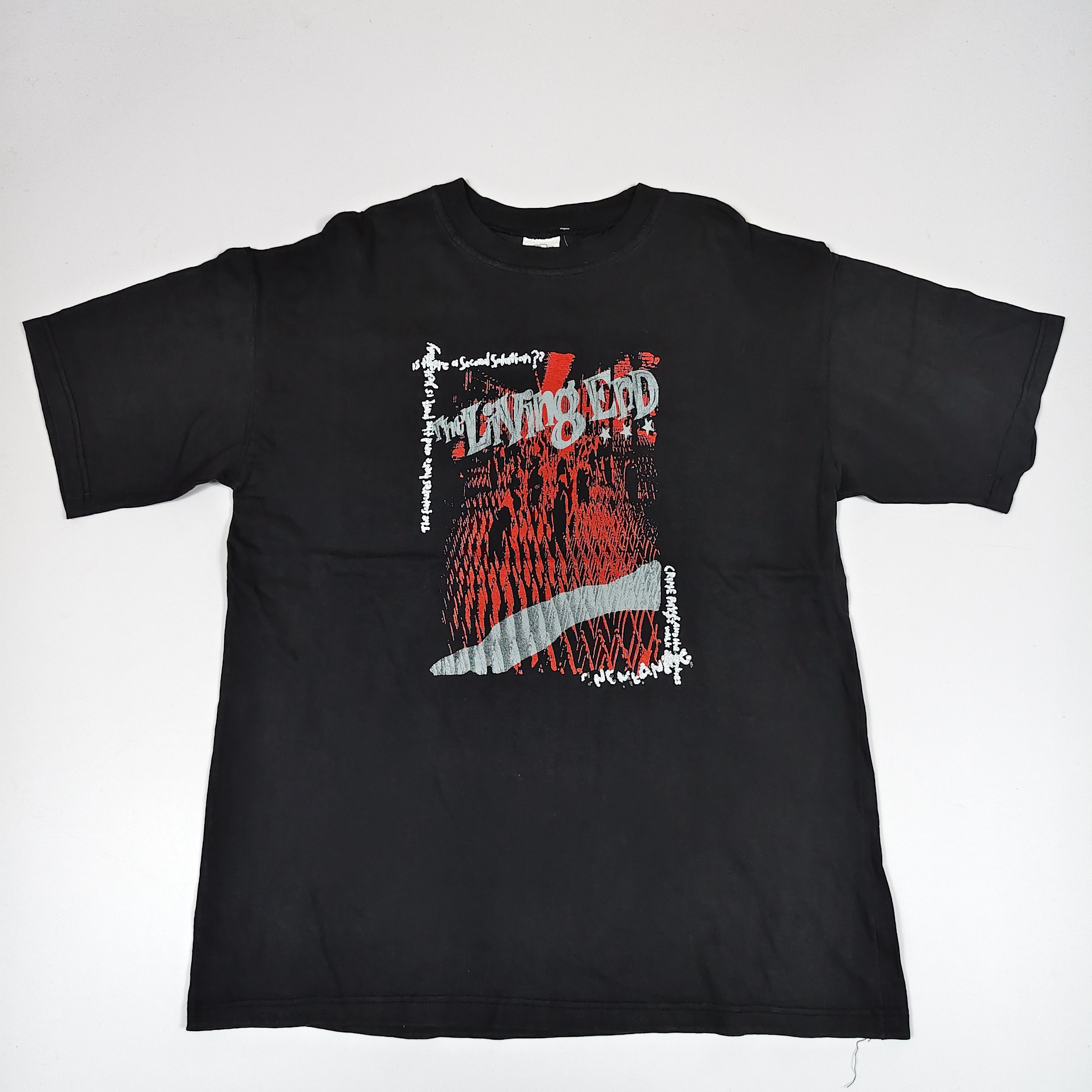 Band Tees 1998 The Living End Debut Album Punk Psychobilly Band #E Size US L / EU 52-54 / 3 - 2 Thumbnail