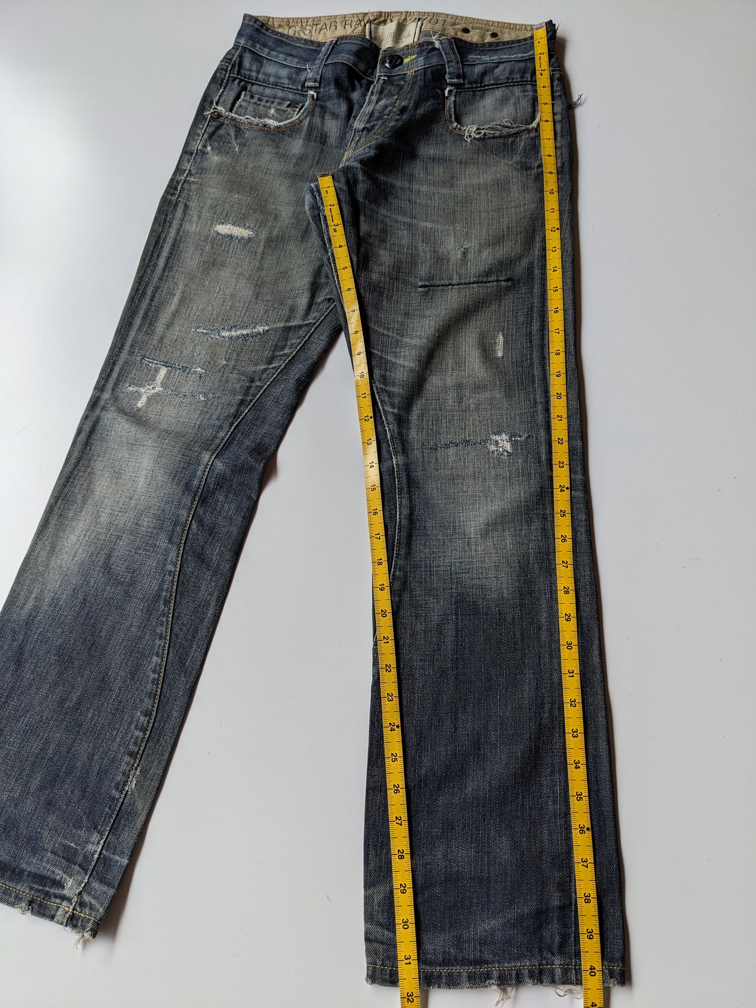 G-Star G Star Raw G 33/01 faded jeans Size US 32 / EU 48 - 9 Thumbnail