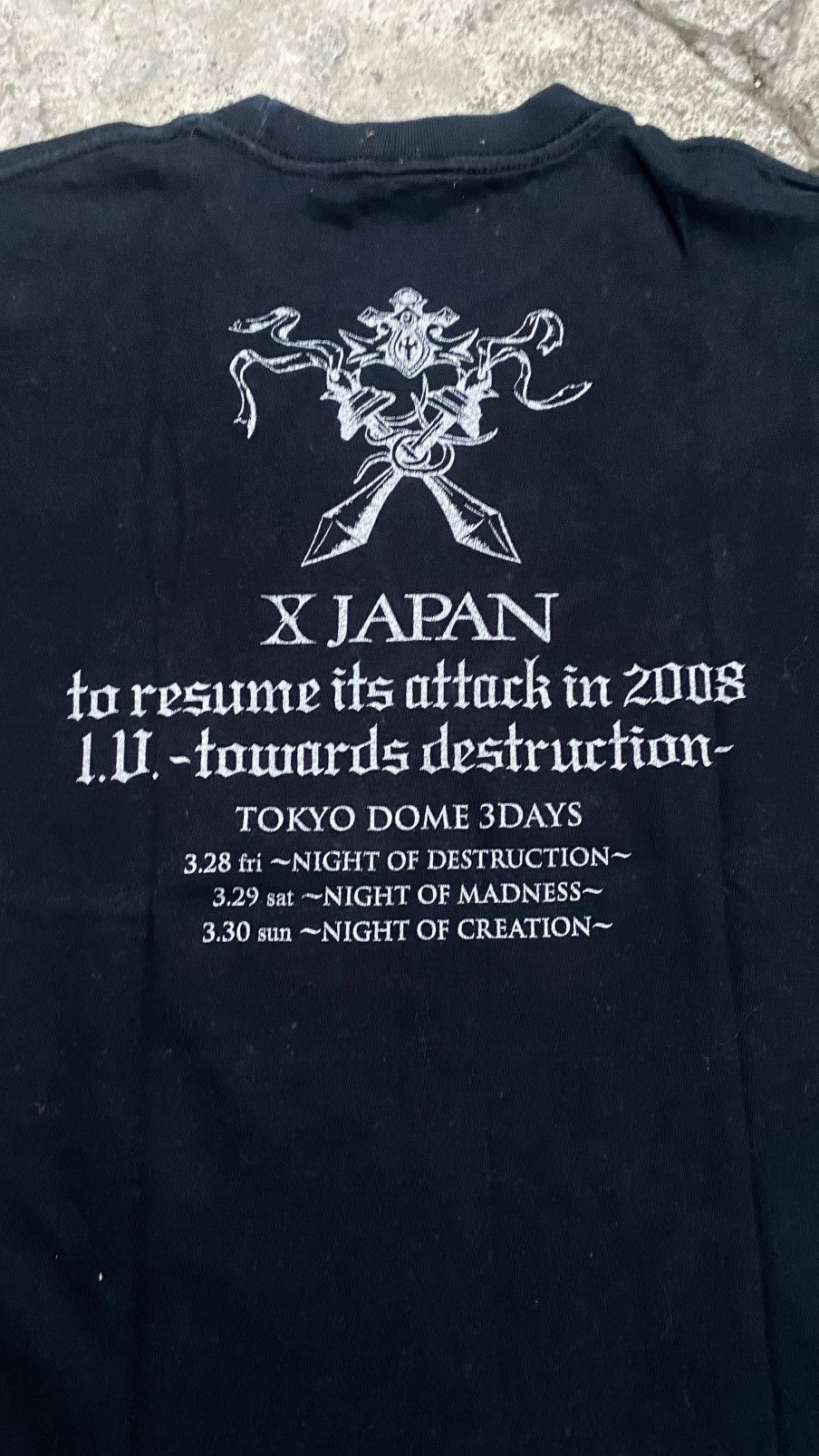 Band Tees Vintage X japan Tour Shirt Size US S / EU 44-46 / 1 - 5 Thumbnail
