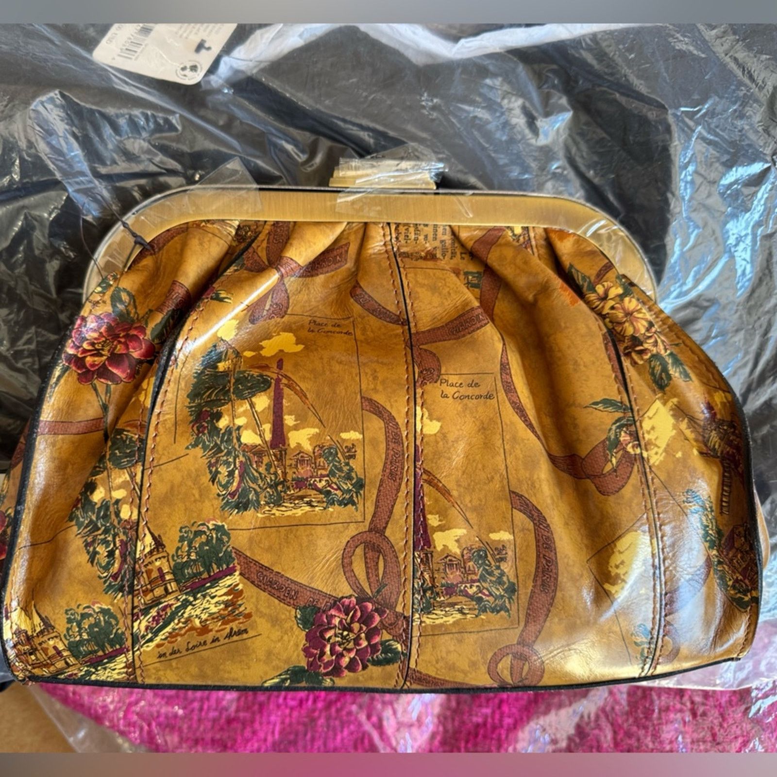 Patricia Nash PATRICIA NASH Leather Verbania Framed Crossbody Size ONE SIZE - 4 Thumbnail