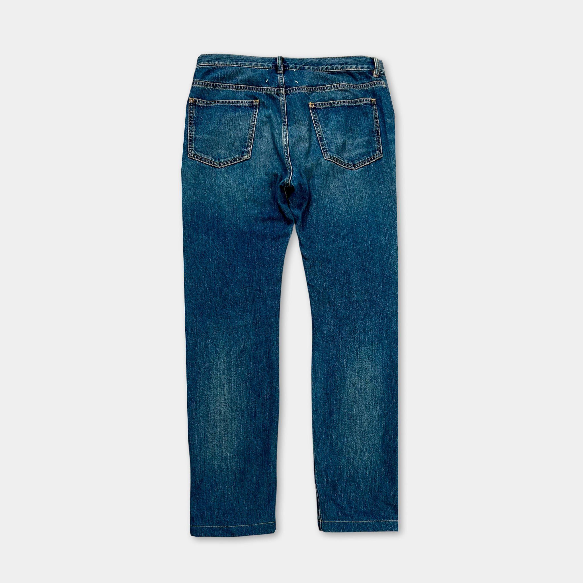 Maison Margiela Maison Margiela MM10 Washed Blue Jeans Size US 32 / EU 48 - 6 Thumbnail
