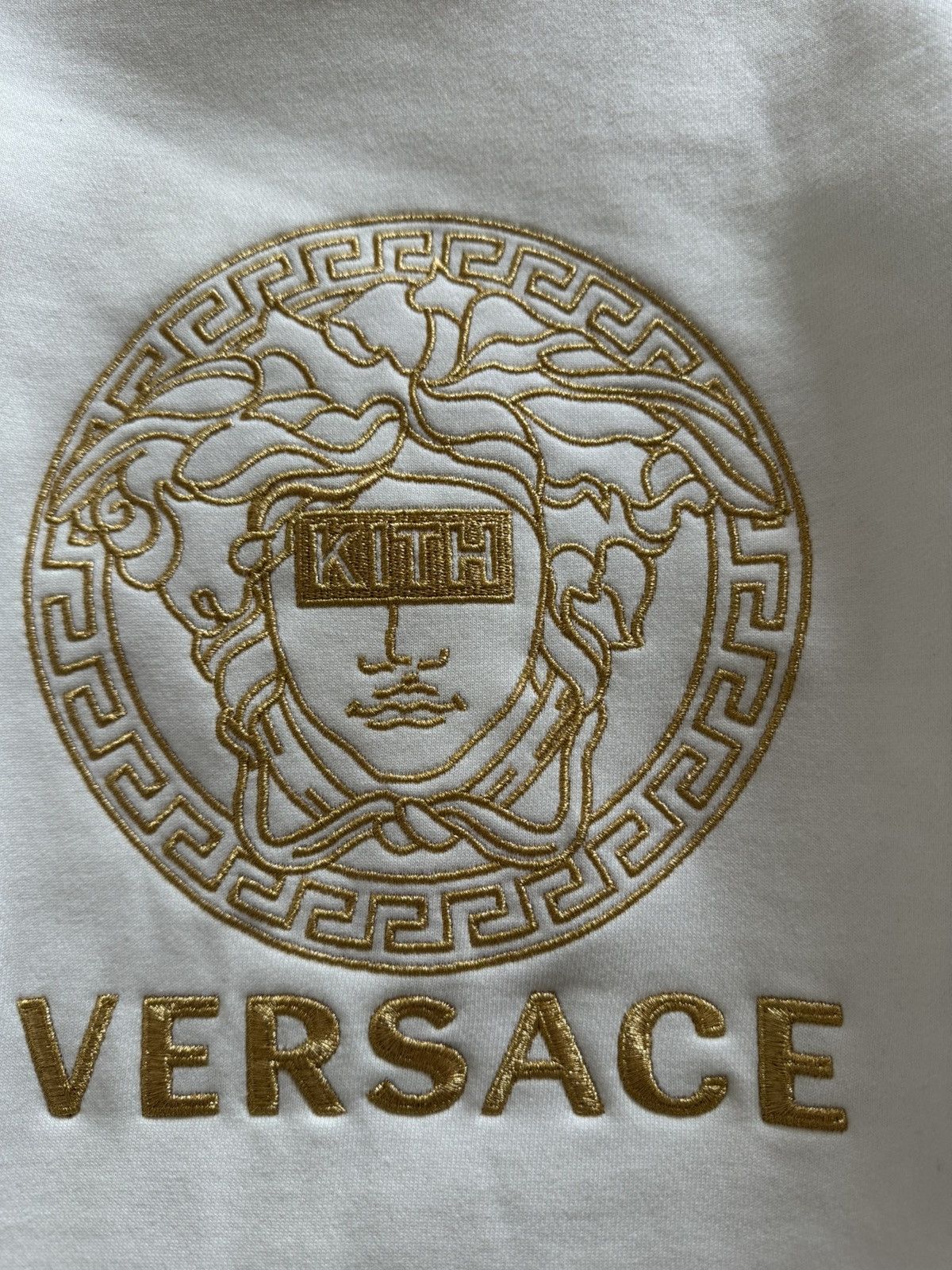 Kith × Versace Kith X Versace Medusa Embroidered Sweatshirt
