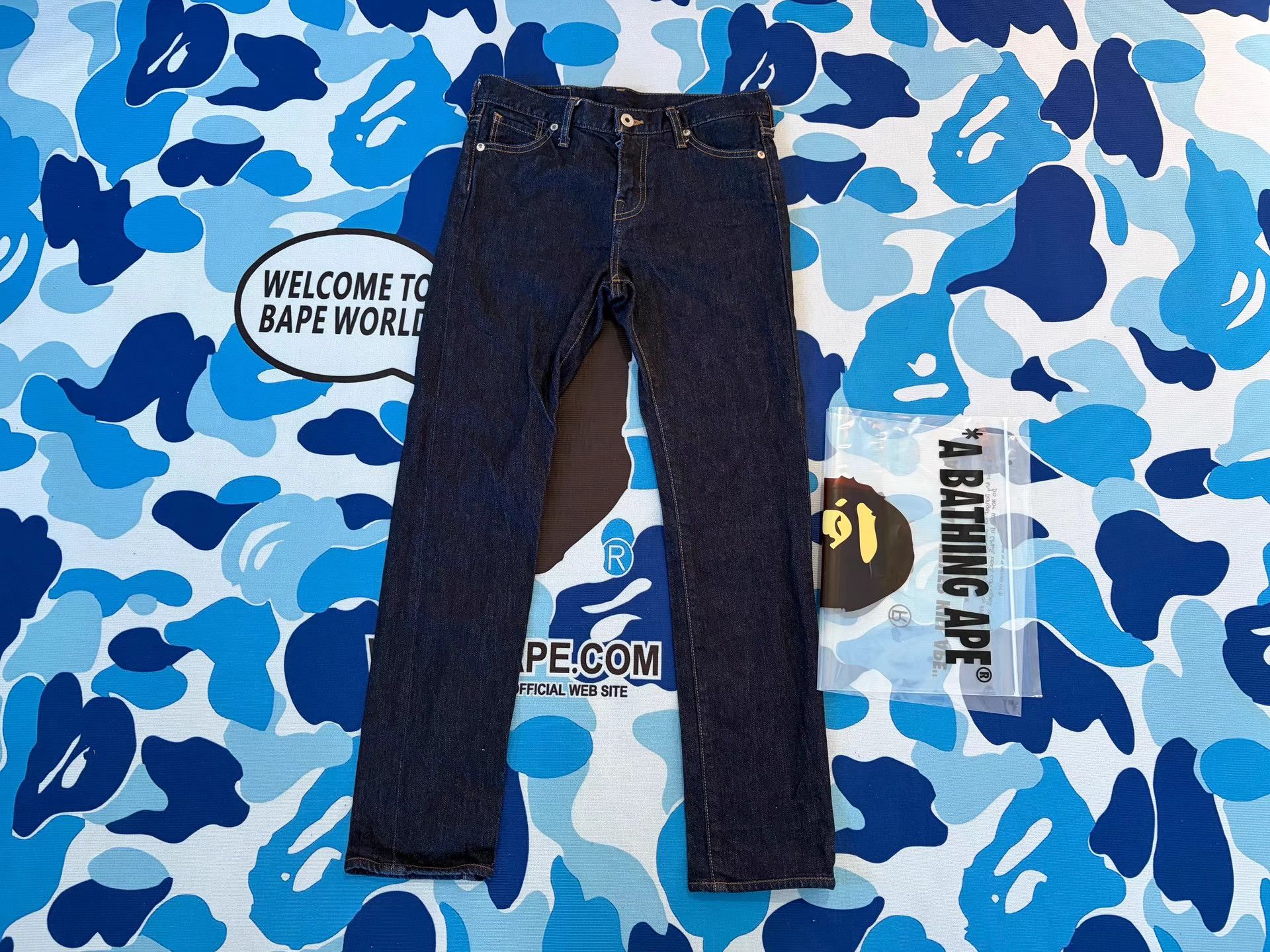 Bape Bape Vintage Meteor Jeans Size US 29 - 1 Thumbnail