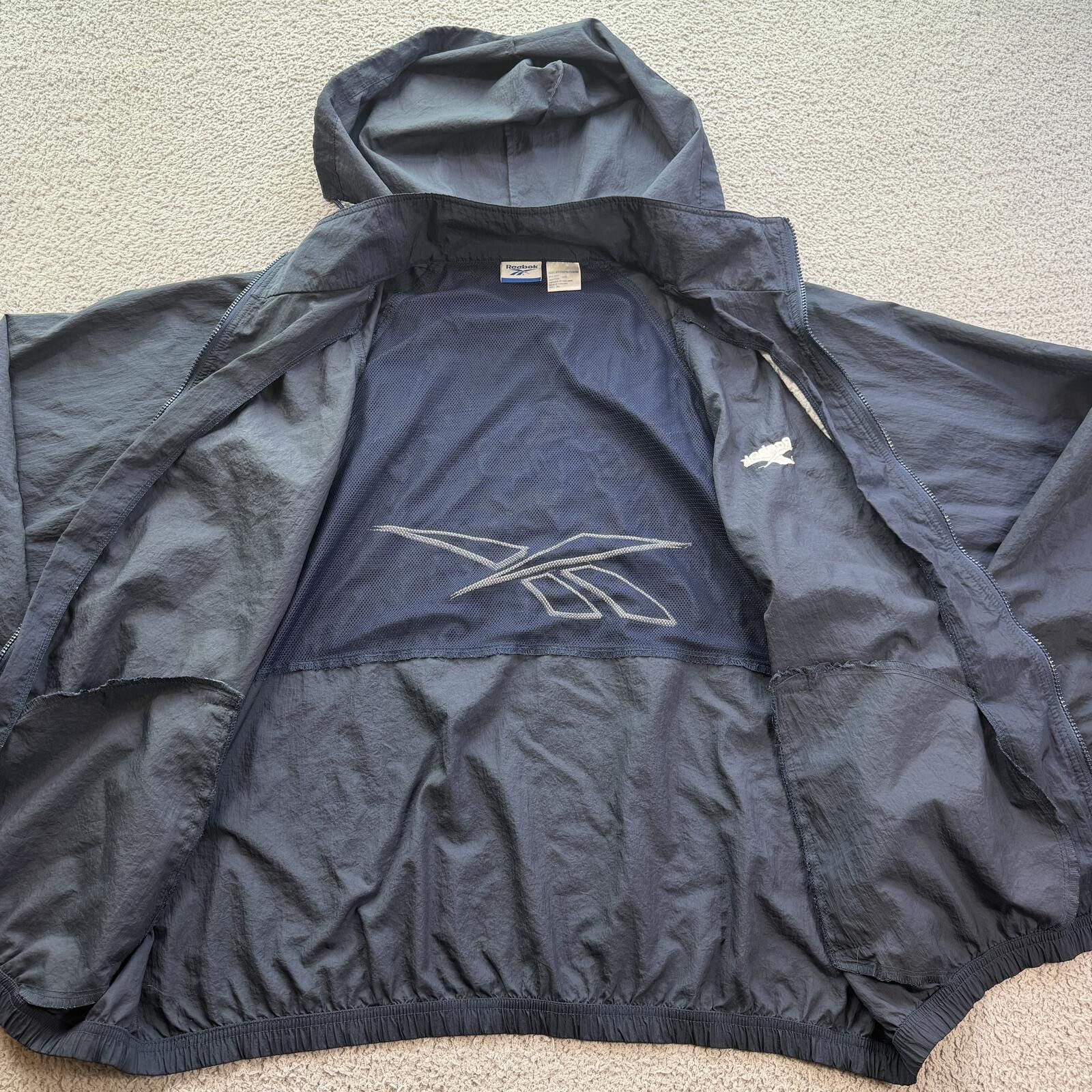 Reebok Vintage 90s Reebok Bay State Games Windbreaker Jacket XL Size US L / EU 52-54 / 3 - 5 Thumbnail