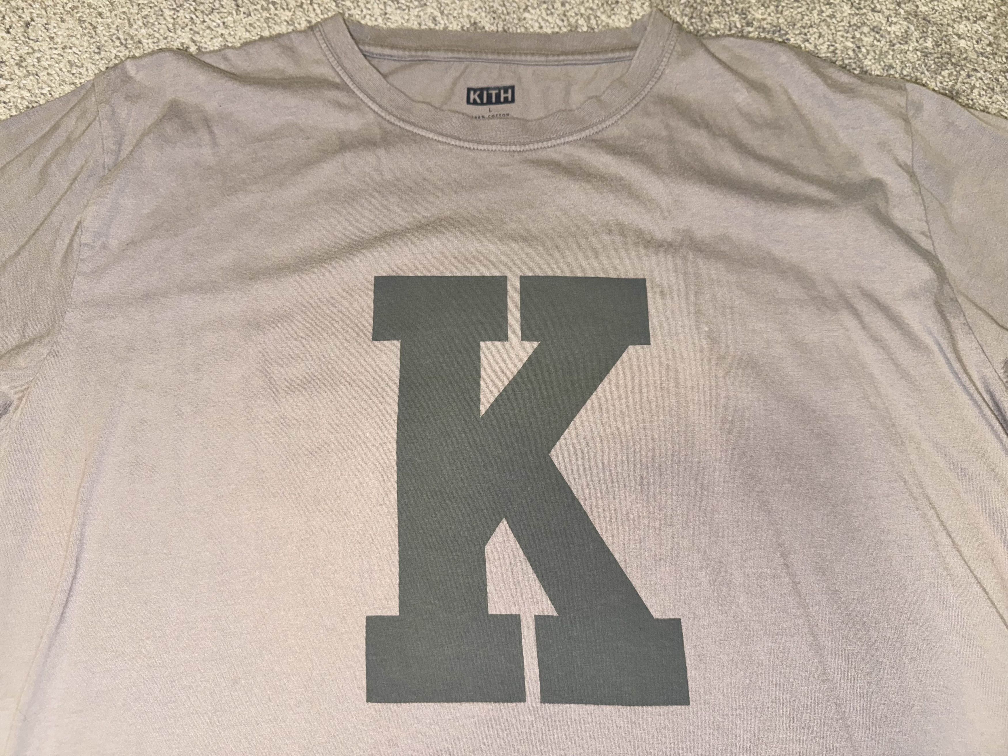 Kith Kith K Logo Tee | SS16 Size US L / EU 52-54 / 3 - 1 Thumbnail