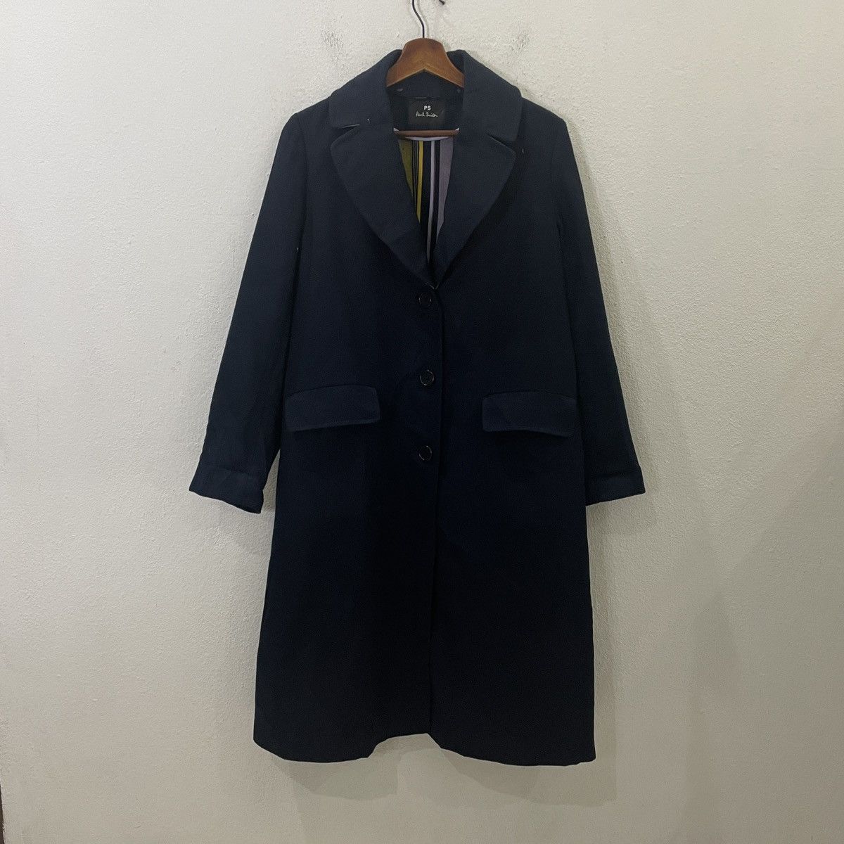Paul Smith Vintage Y2k PS Paul Smith Trench Coat Size L / US 10 / IT 46 - 2 Thumbnail